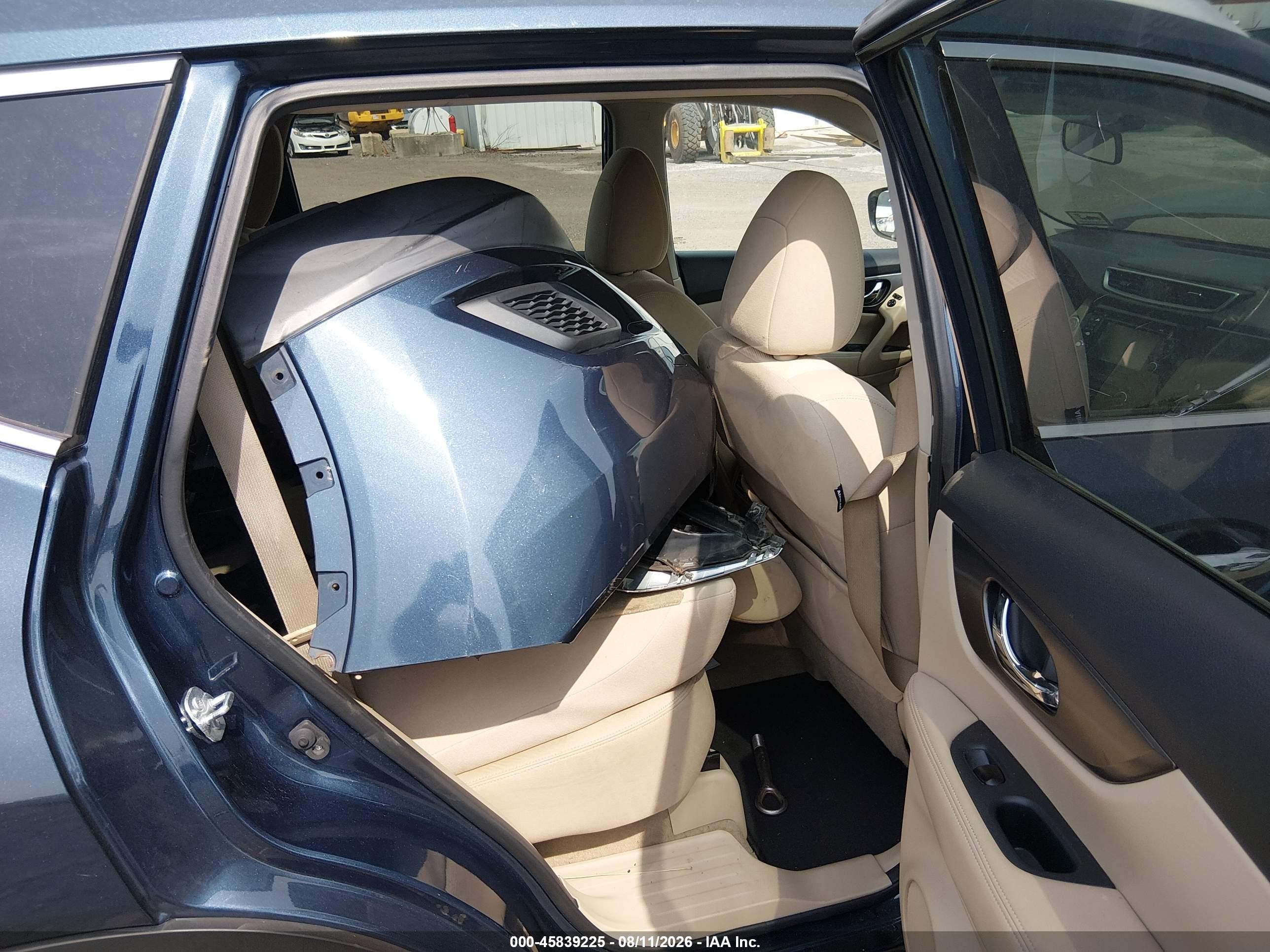 2015 Nissan Rogue Sv Blue vin: KNMAT2MT0FP533039