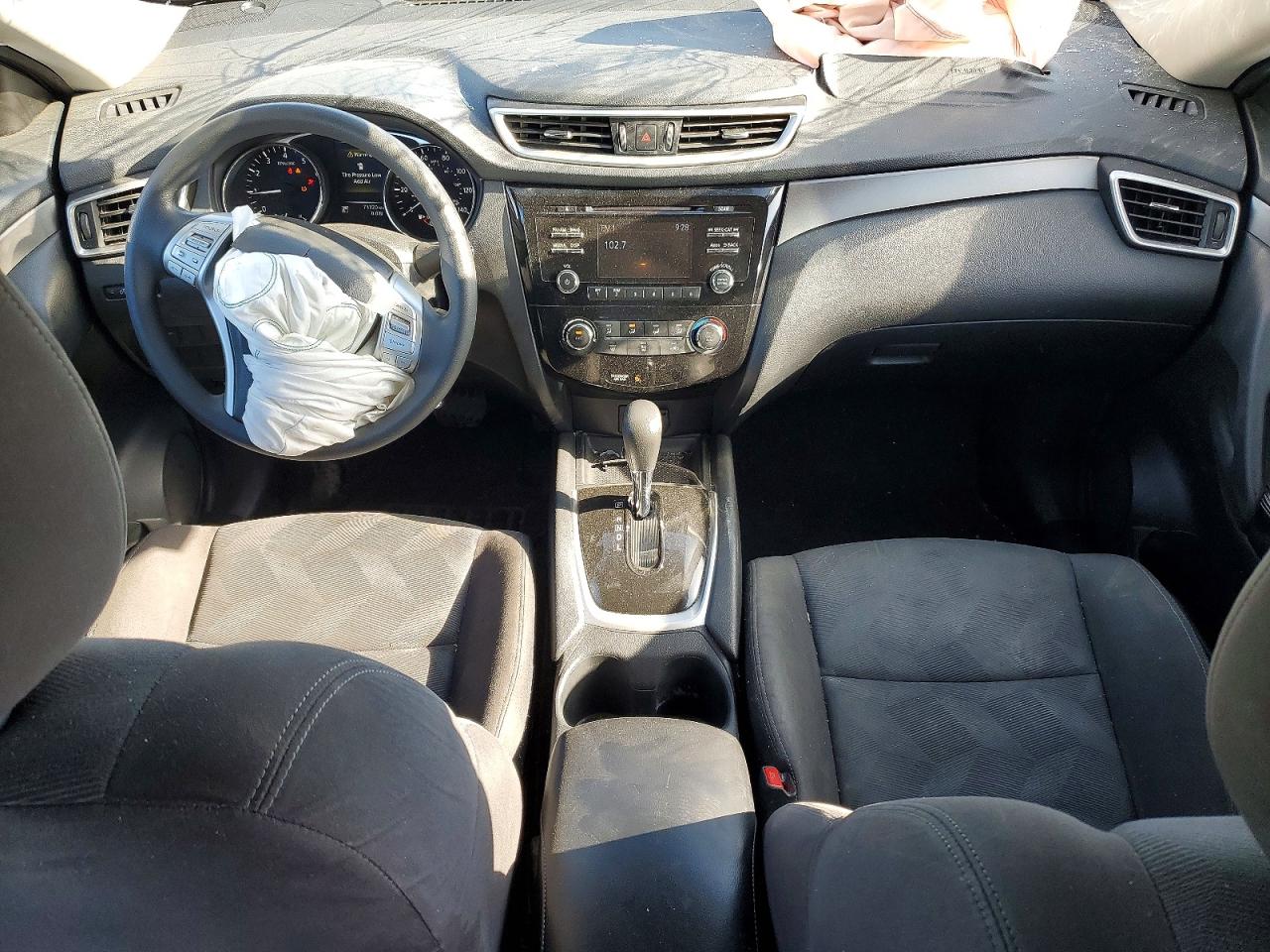 2015 Nissan Rogue S Синий vin: KNMAT2MT0FP550018