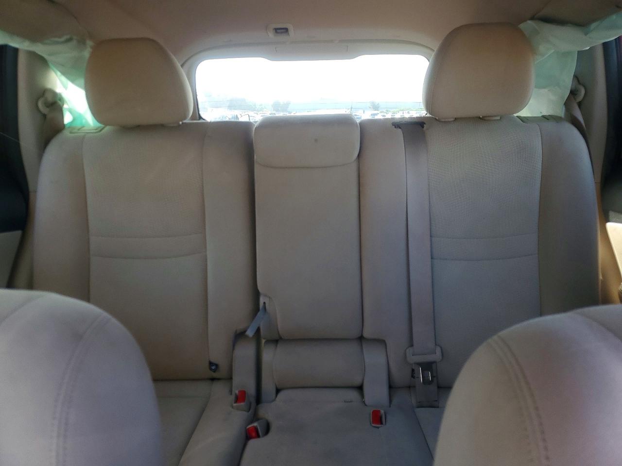 2015 Nissan Rogue Sv Красный vin: KNMAT2MT0FP555719