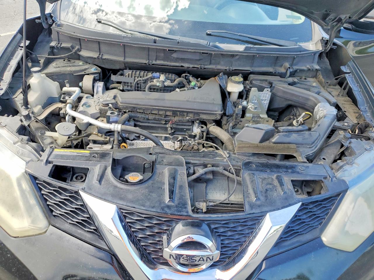 2015 Nissan Rogue S Black vin: KNMAT2MT0FP559298