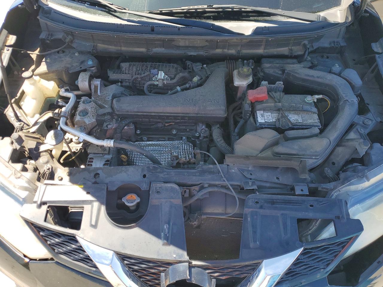 2015 Nissan Rogue S Black vin: KNMAT2MT0FP572827