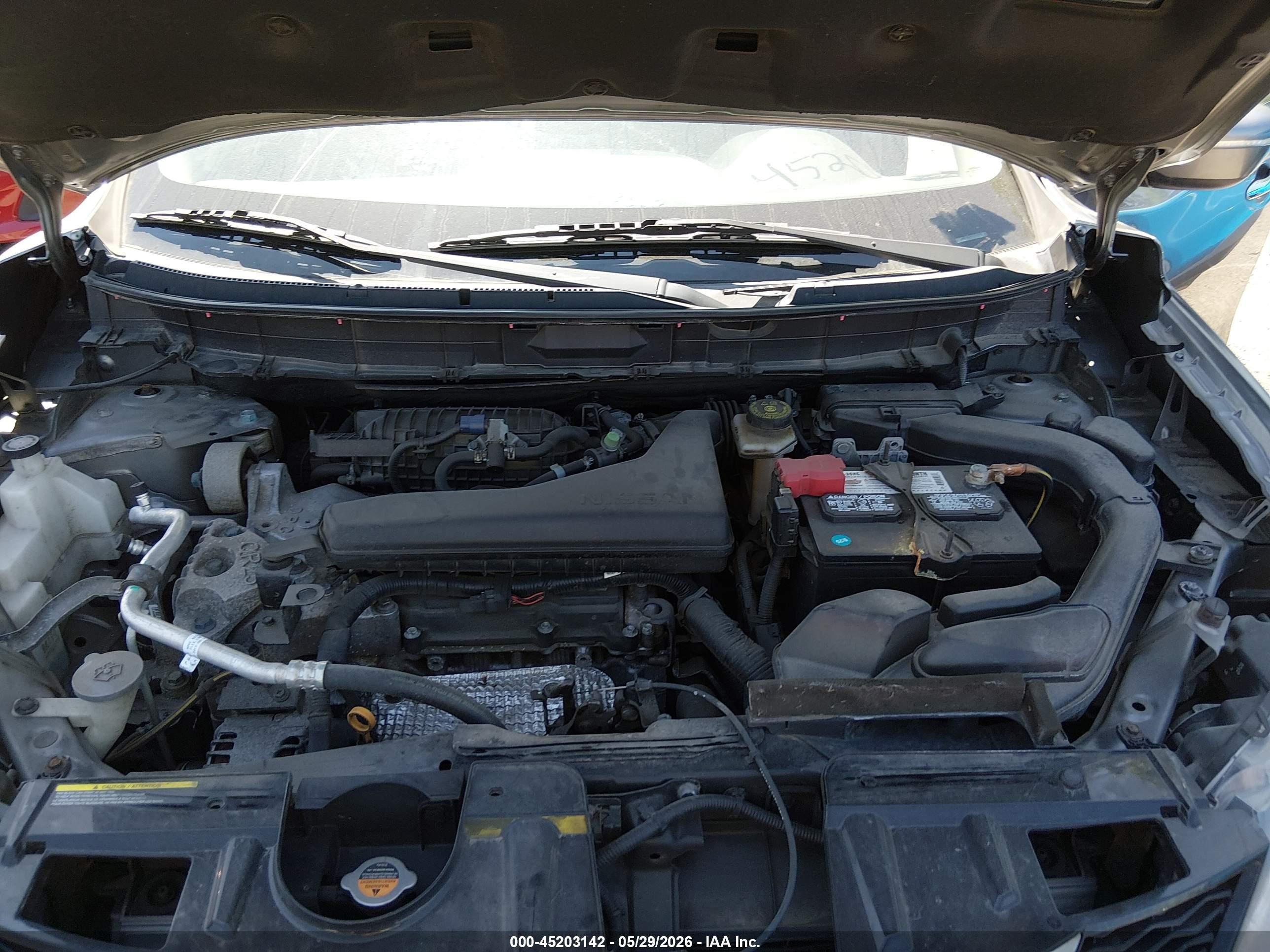 2015 Nissan Rogue S Gray vin: KNMAT2MT0FP590891