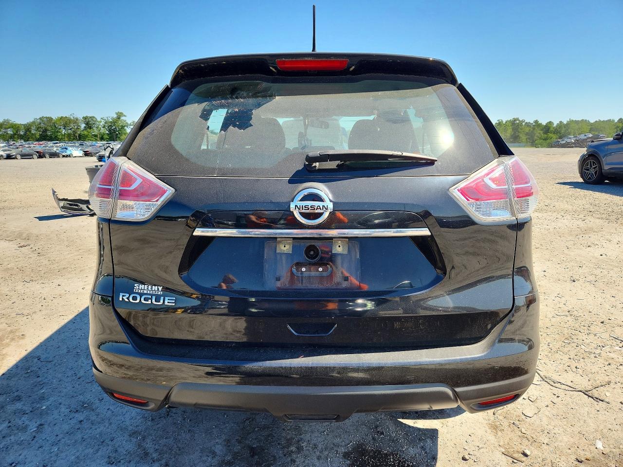2016 Nissan Rogue S Черный vin: KNMAT2MT0GP621624