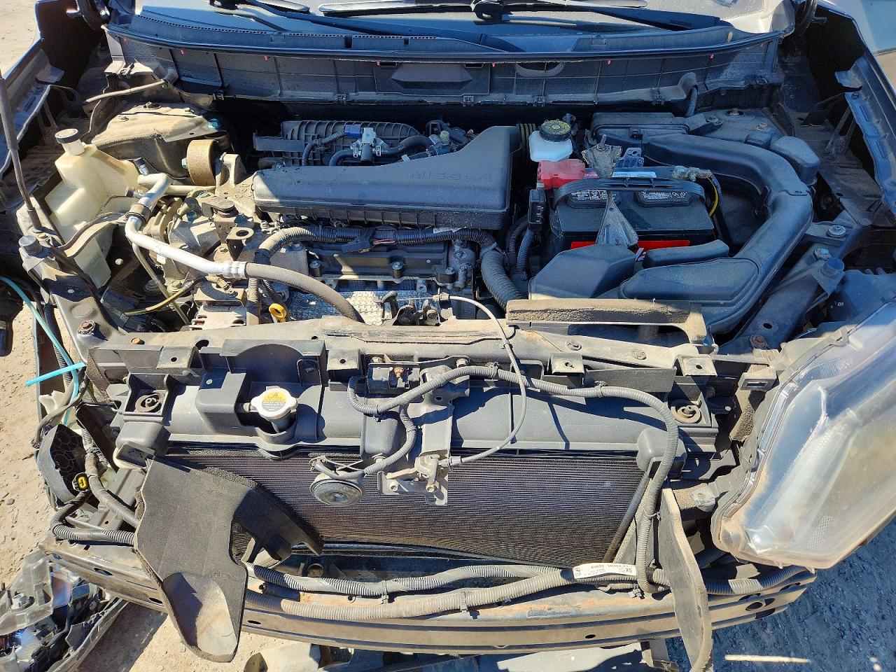 2016 Nissan Rogue S Черный vin: KNMAT2MT0GP621624
