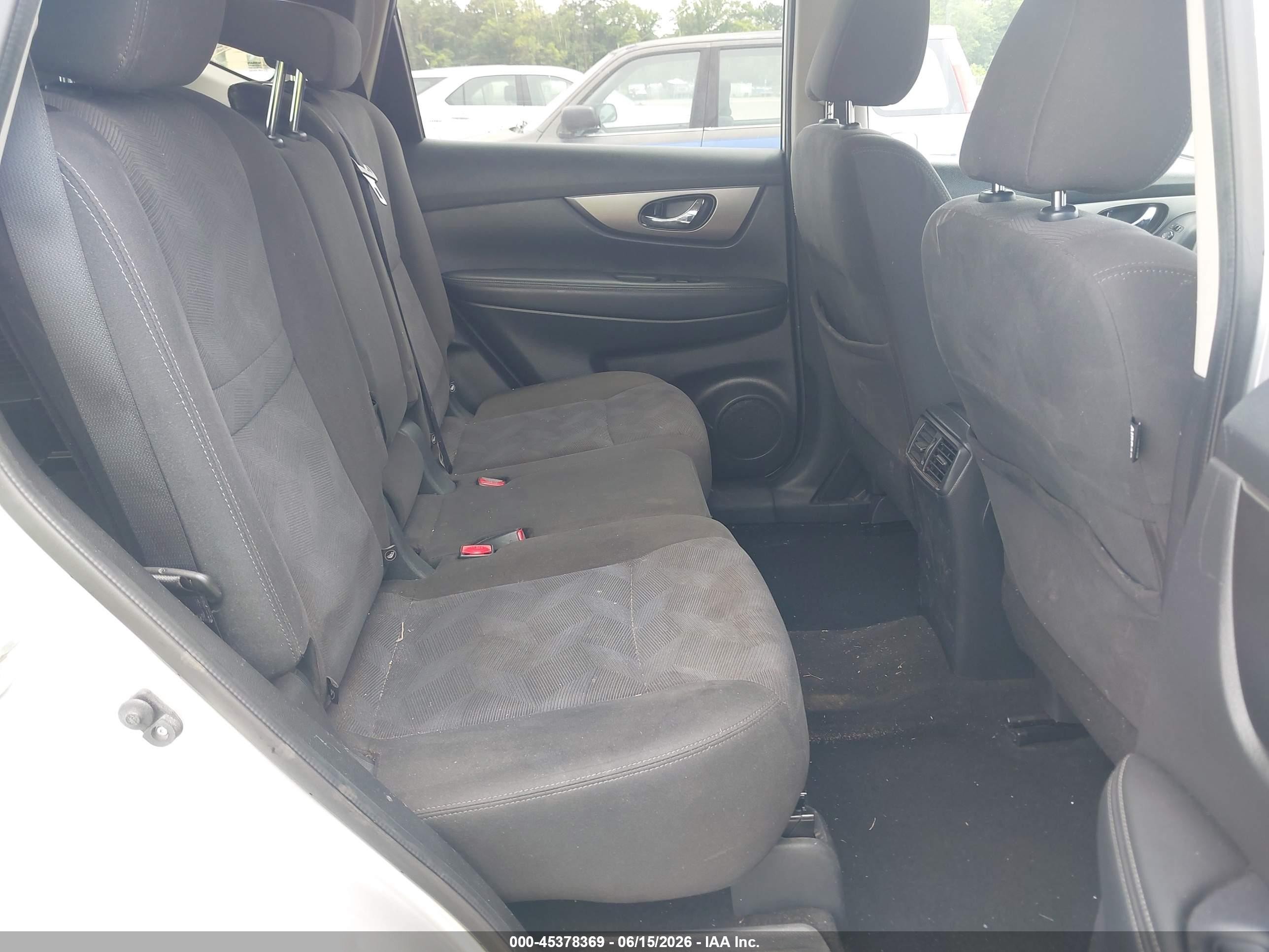 2016 Nissan Rogue Sv Серебряный vin: KNMAT2MT0GP684884