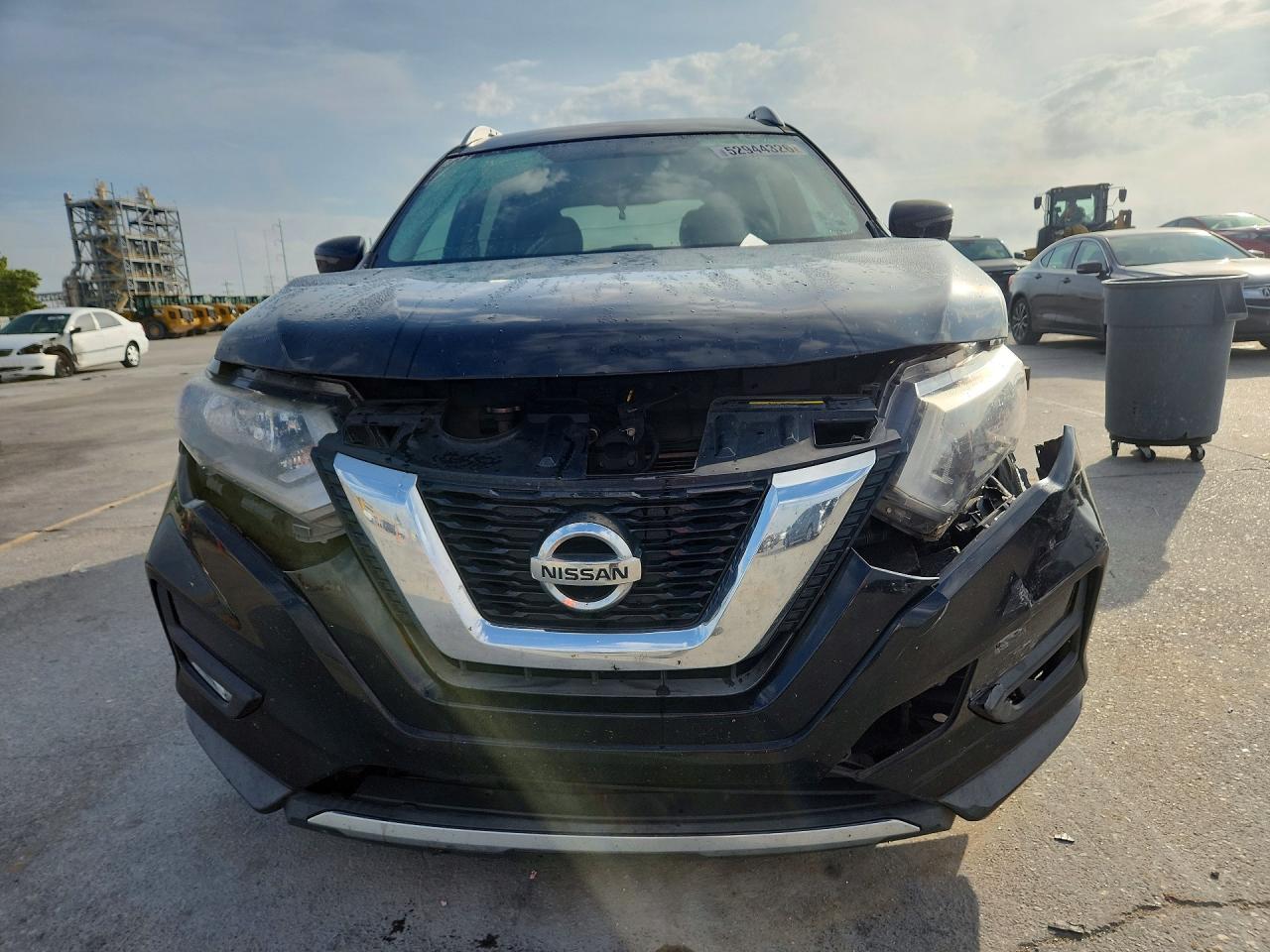 2017 Nissan Rogue Sv Black vin: KNMAT2MT0HP559353
