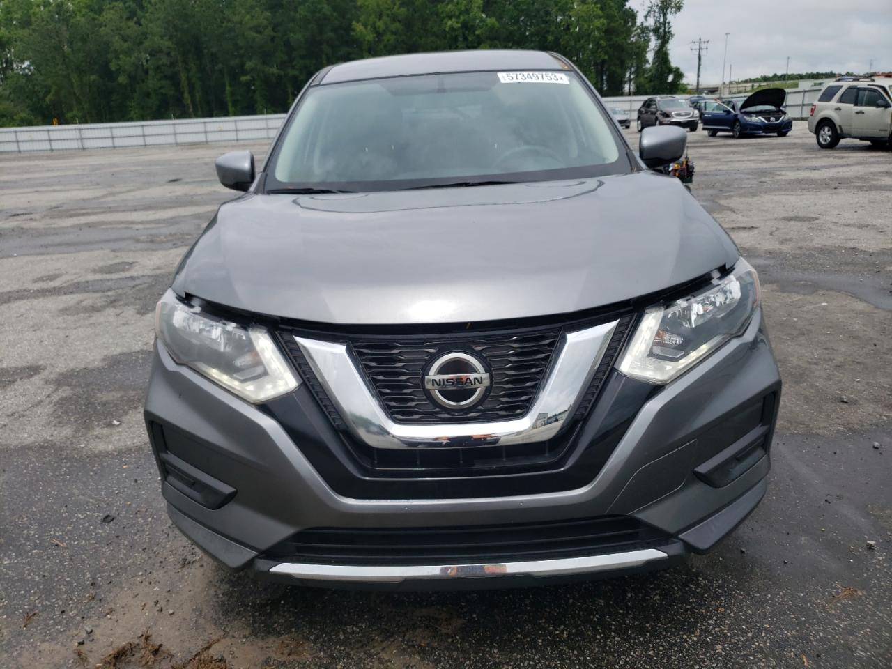 2018 Nissan Rogue S Gray vin: KNMAT2MT0JP520607