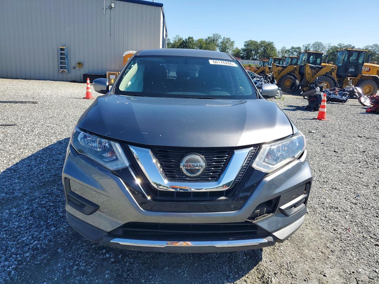 2018 Nissan Rogue S Gray vin: KNMAT2MT0JP520607