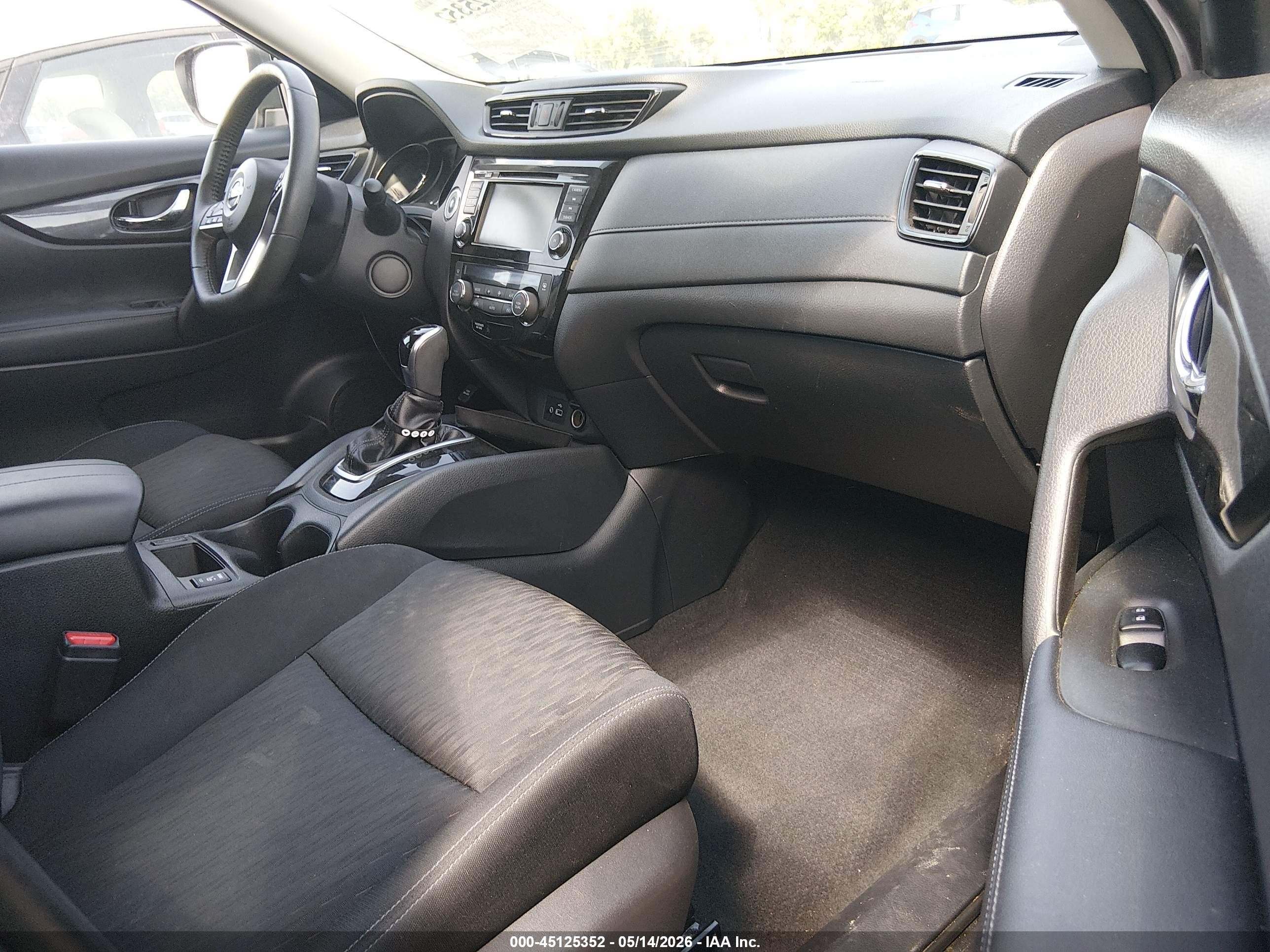 2020 Nissan Rogue Sv Fwd Серый vin: KNMAT2MT0LP538768