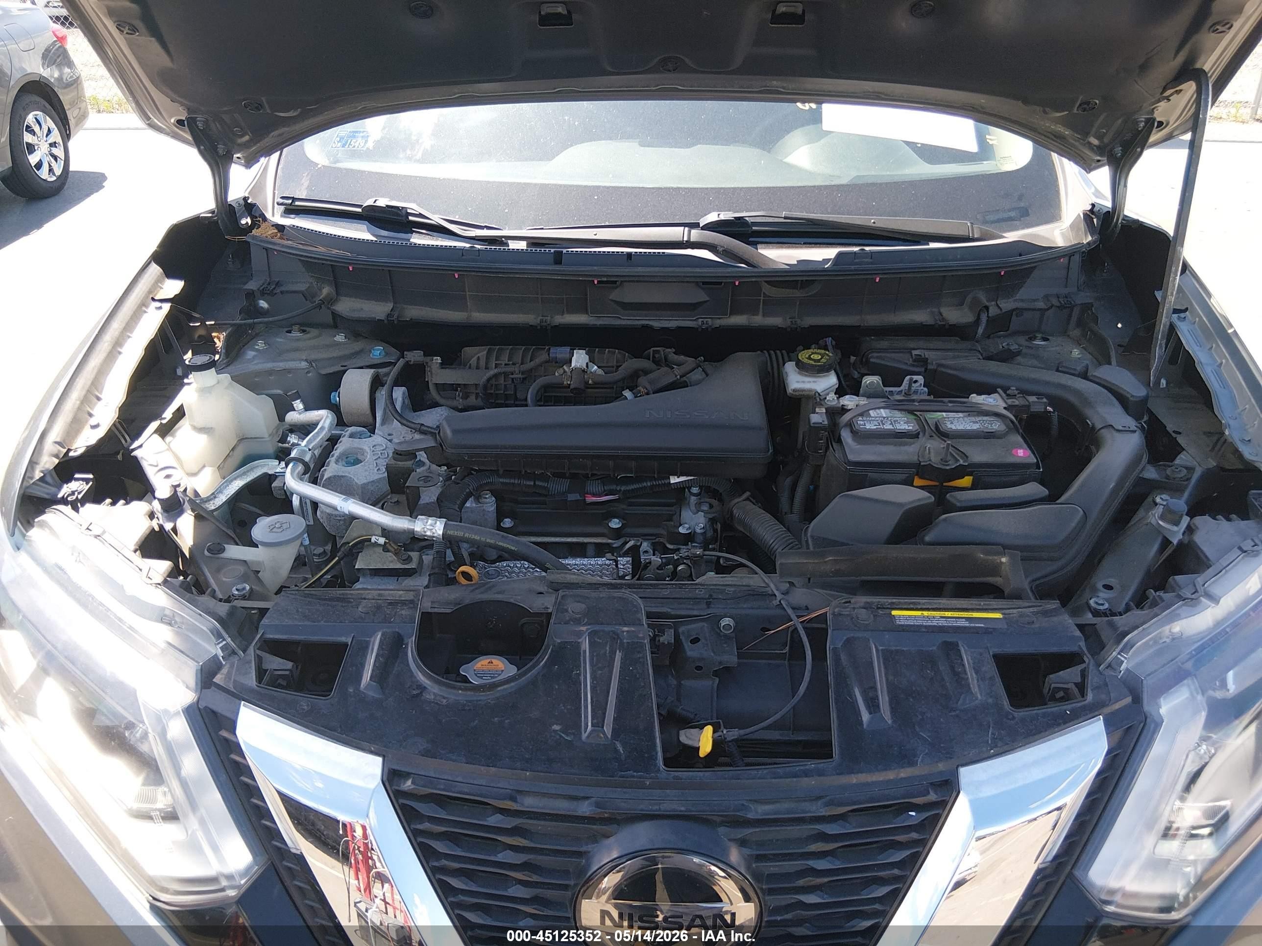 2020 Nissan Rogue Sv Fwd Серый vin: KNMAT2MT0LP538768