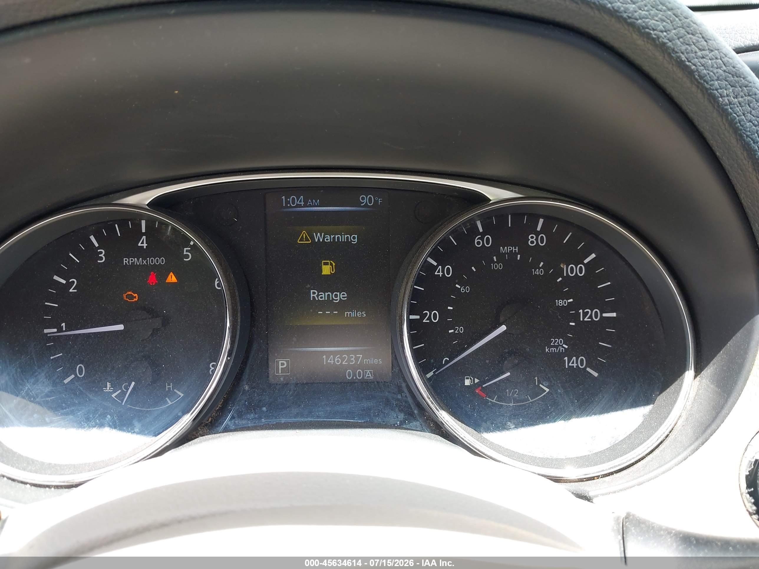 2015 Nissan Rogue Sv Черный vin: KNMAT2MT1FP548617