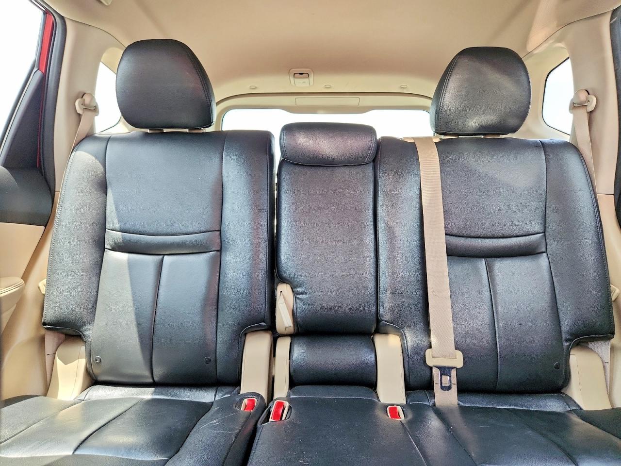 2015 Nissan Rogue Sv Red vin: KNMAT2MT1FP563649