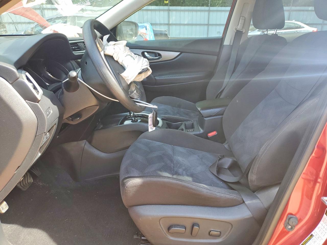 2015 Nissan Rogue Sv Red vin: KNMAT2MT1FP571170