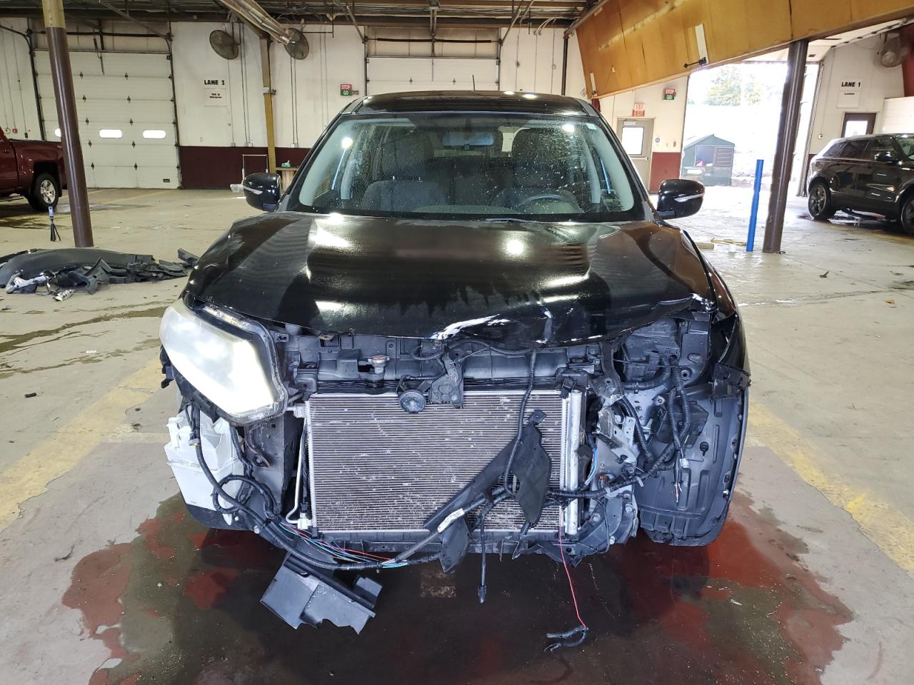 2015 Nissan Rogue S Black vin: KNMAT2MT1FP574120