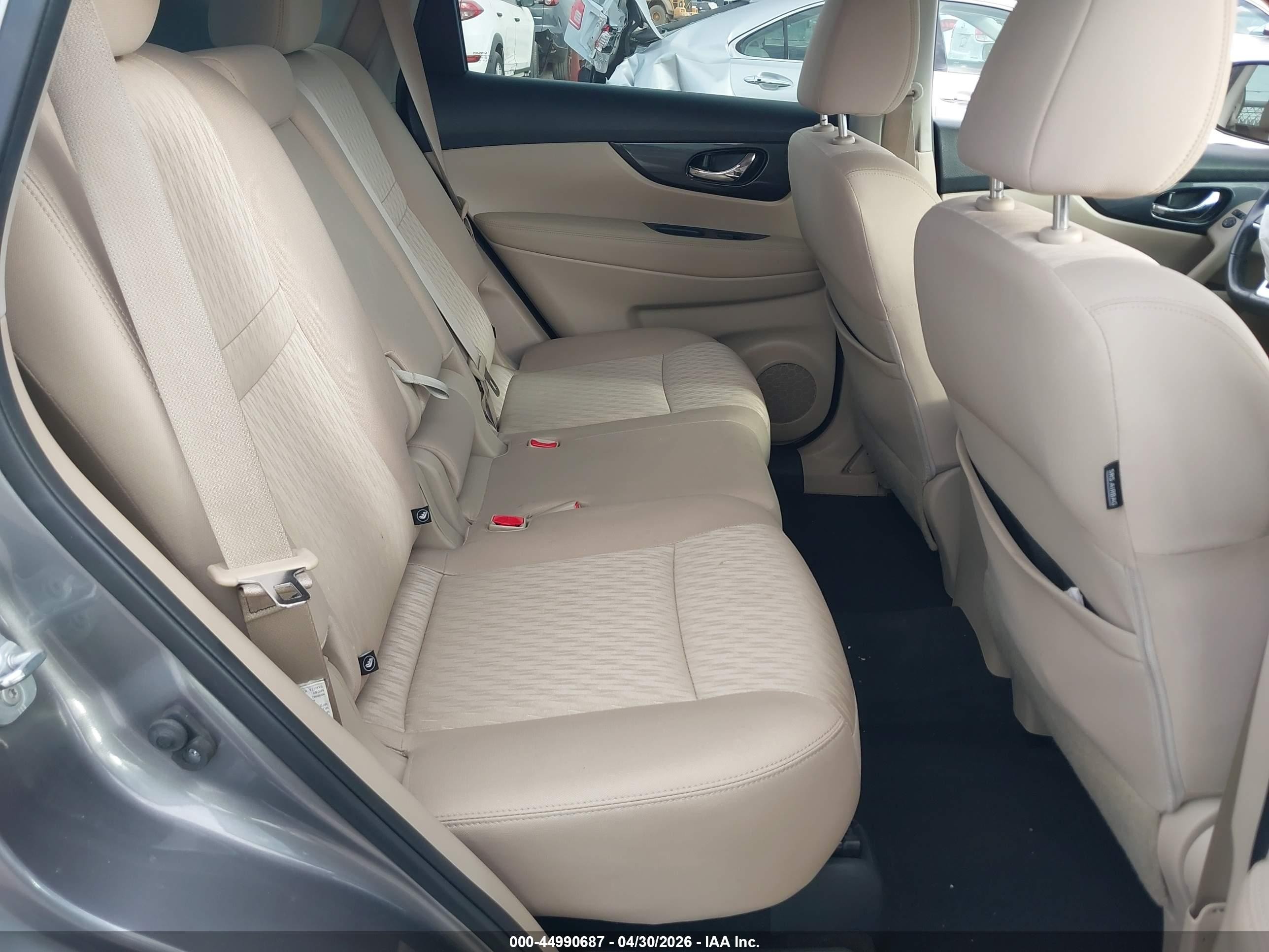 2017 Nissan Rogue Sv Gray vin: KNMAT2MT1HP528807