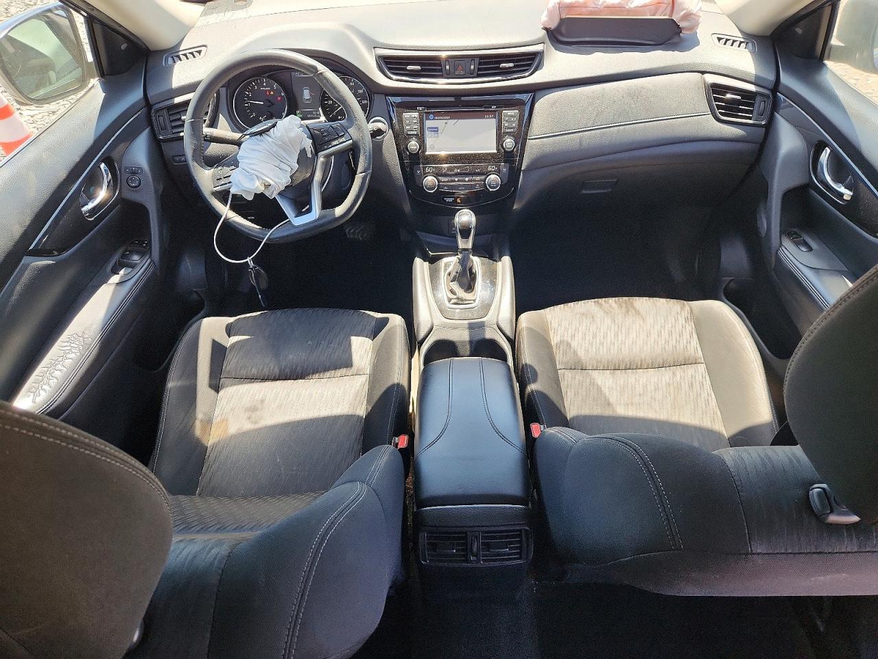 2017 Nissan Rogue Sv Blue vin: KNMAT2MT1HP575805