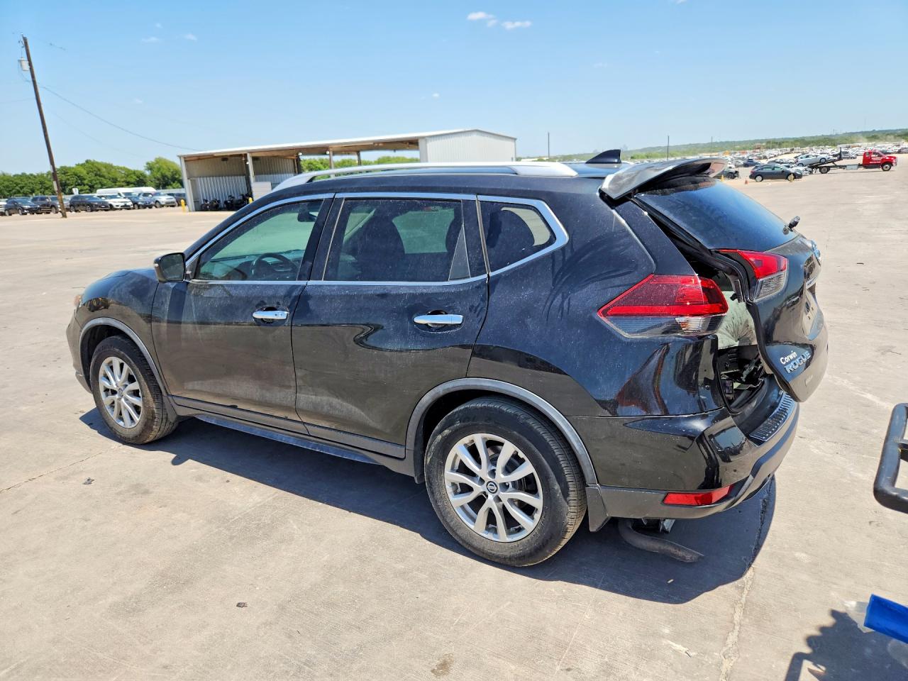 2018 Nissan Rogue Sv Black vin: KNMAT2MT1JP514556