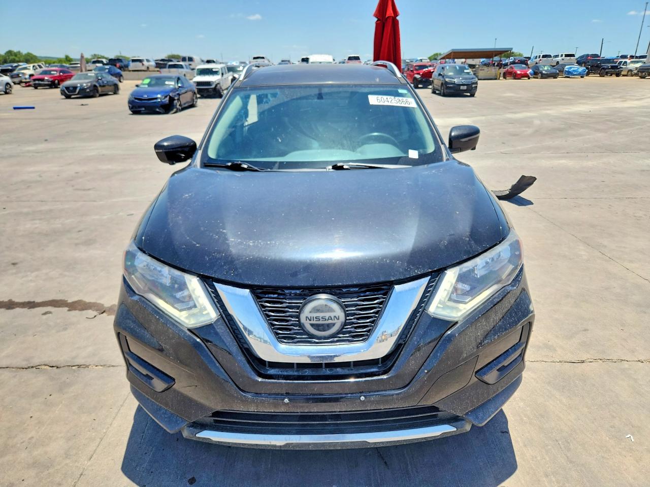2018 Nissan Rogue Sv Black vin: KNMAT2MT1JP514556