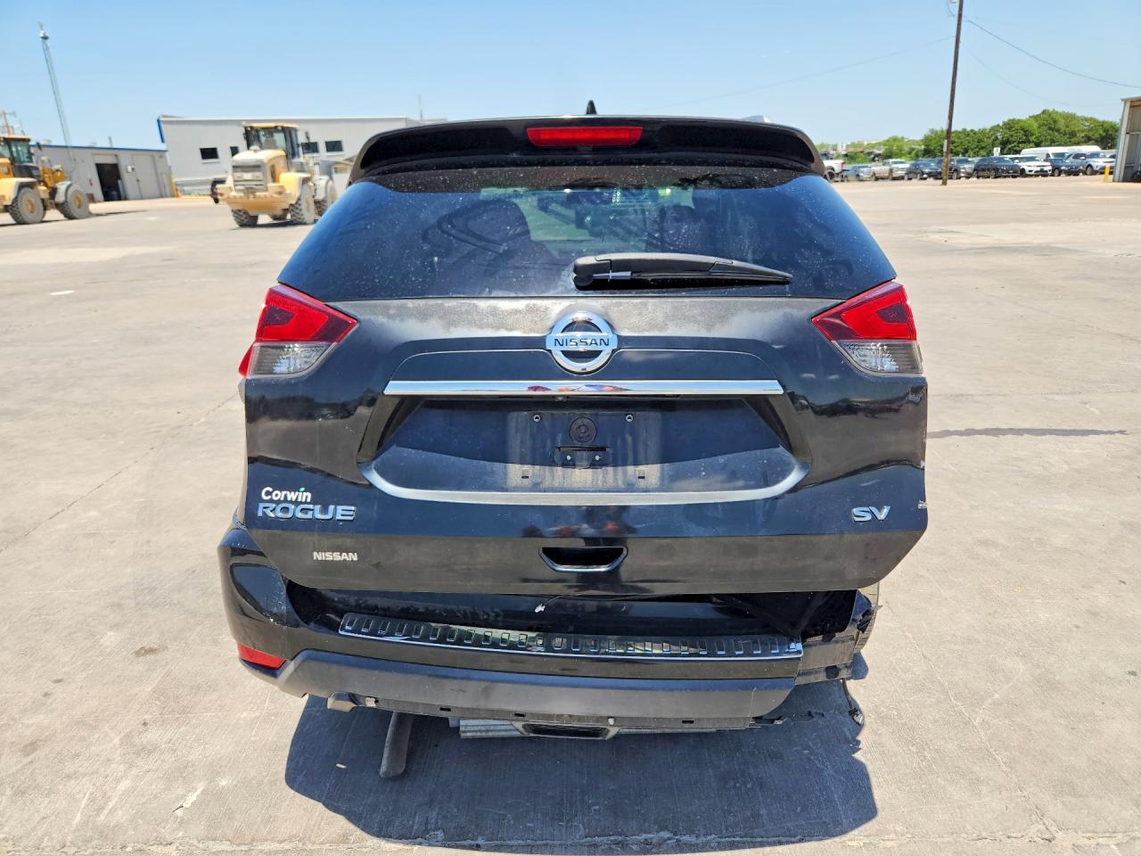 2018 Nissan Rogue Sv Black vin: KNMAT2MT1JP514556