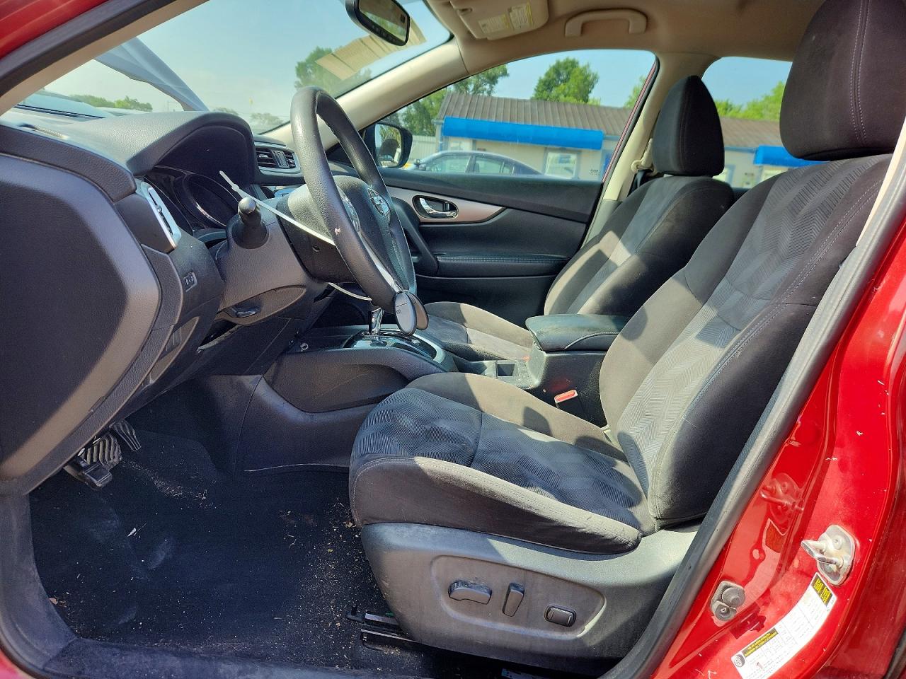 2015 Nissan Rogue Sv Red vin: KNMAT2MT2FP522138