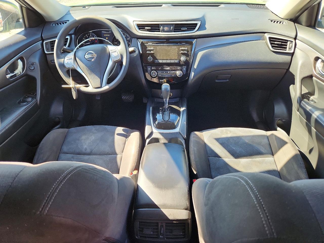 2015 Nissan Rogue Sv Green vin: KNMAT2MT2FP553969