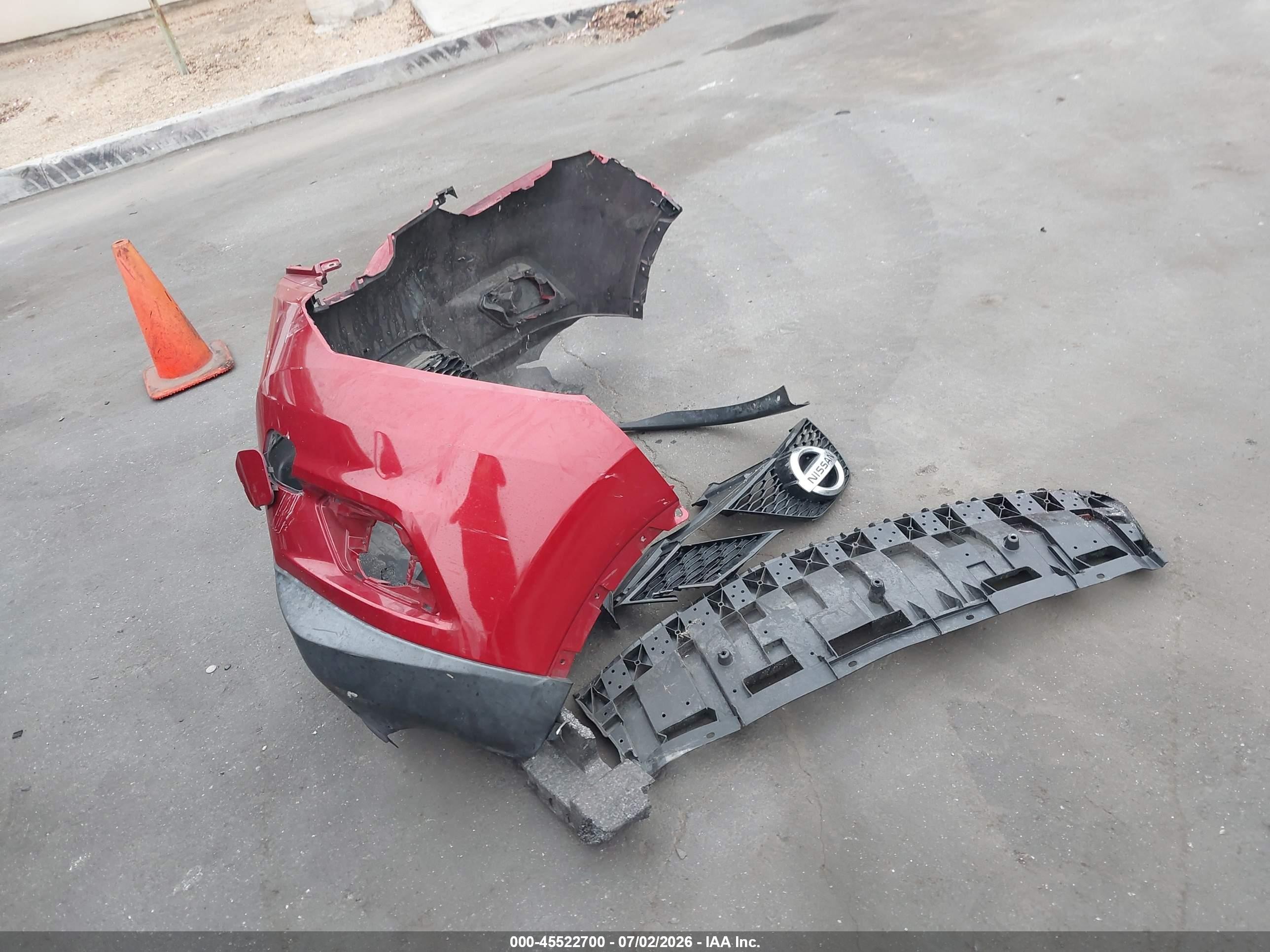 2015 Nissan Rogue S Red vin: KNMAT2MT2FP555236