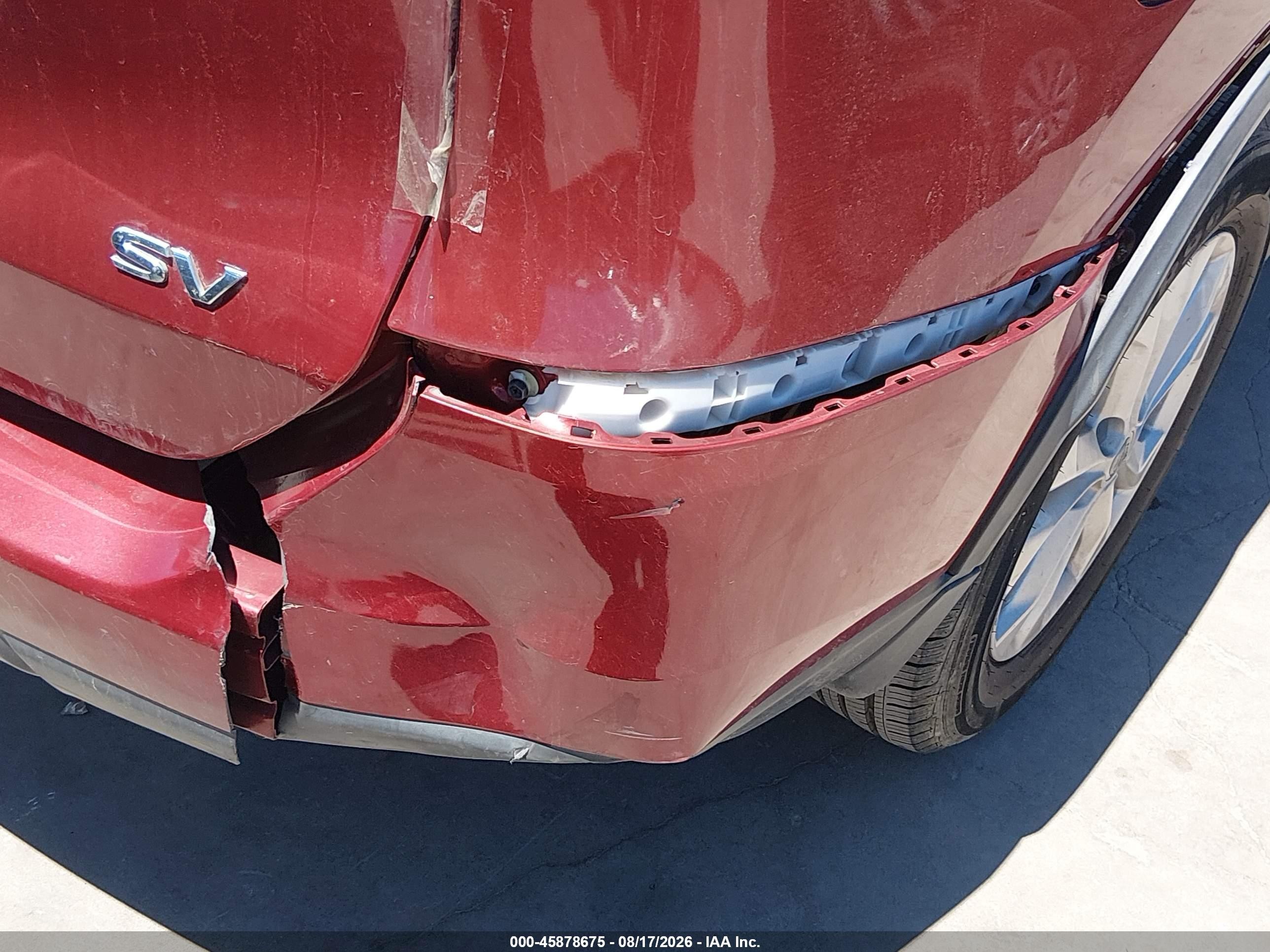 2015 Nissan Rogue Sv Темно-бордовый vin: KNMAT2MT2FP561599