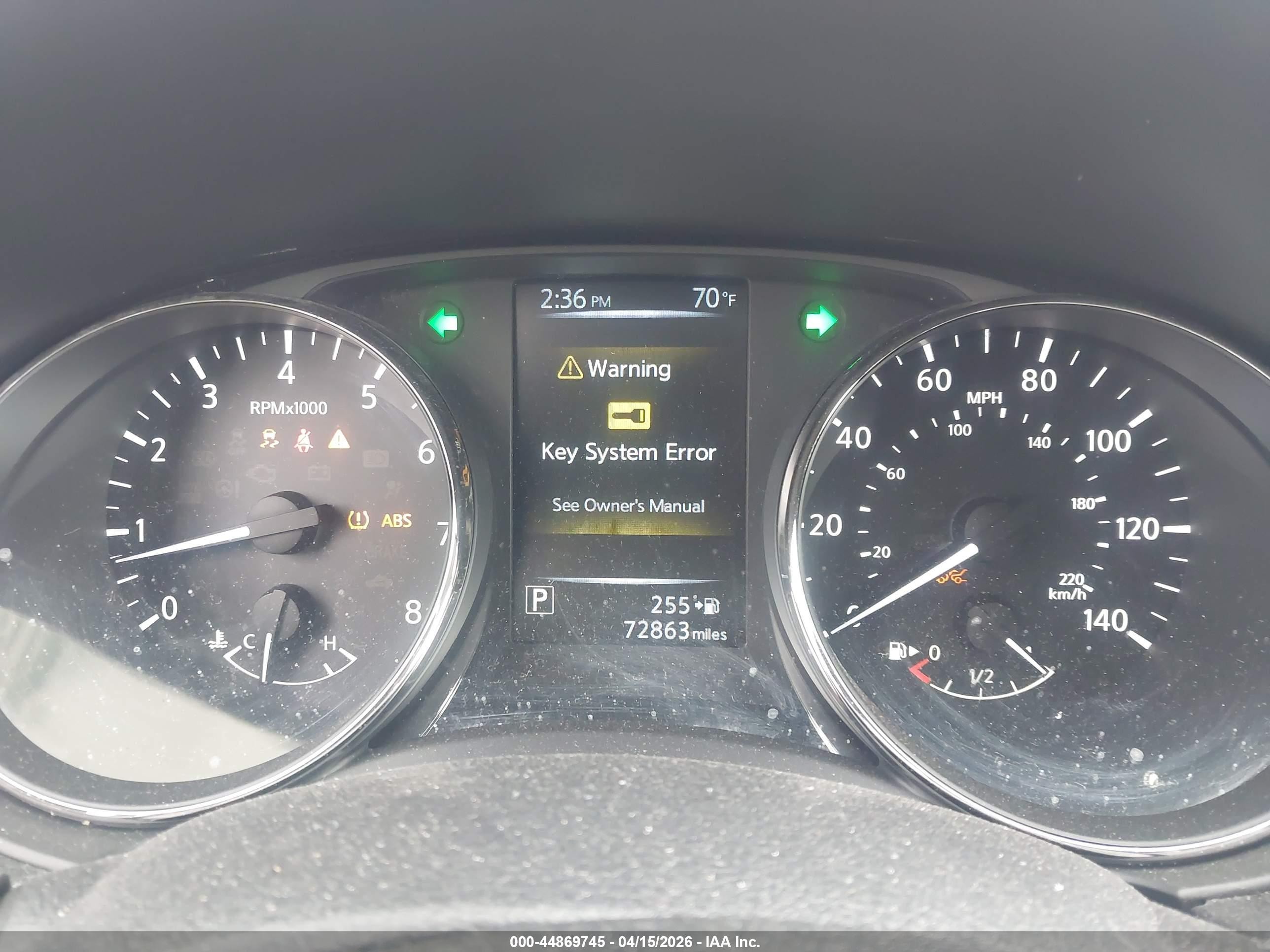 2017 Nissan Rogue Sv Серый vin: KNMAT2MT2HP610139