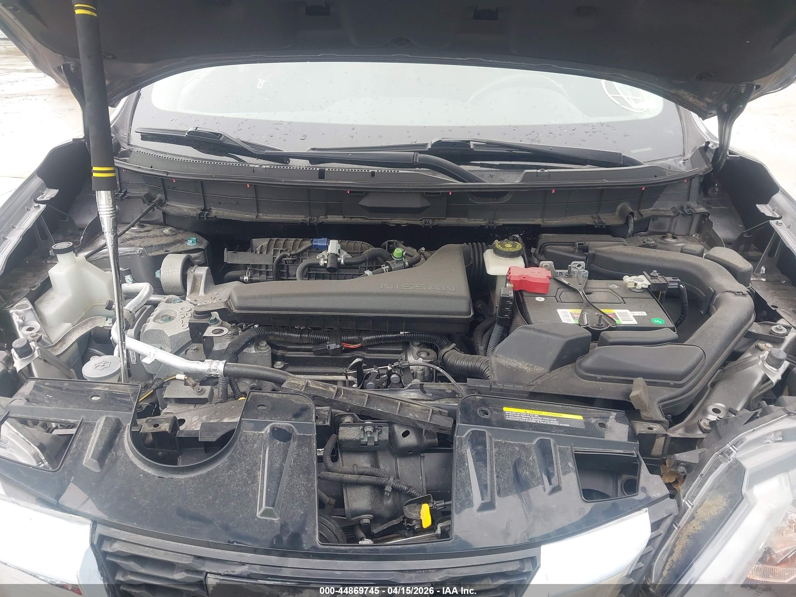 2017 Nissan Rogue Sv Серый vin: KNMAT2MT2HP610139