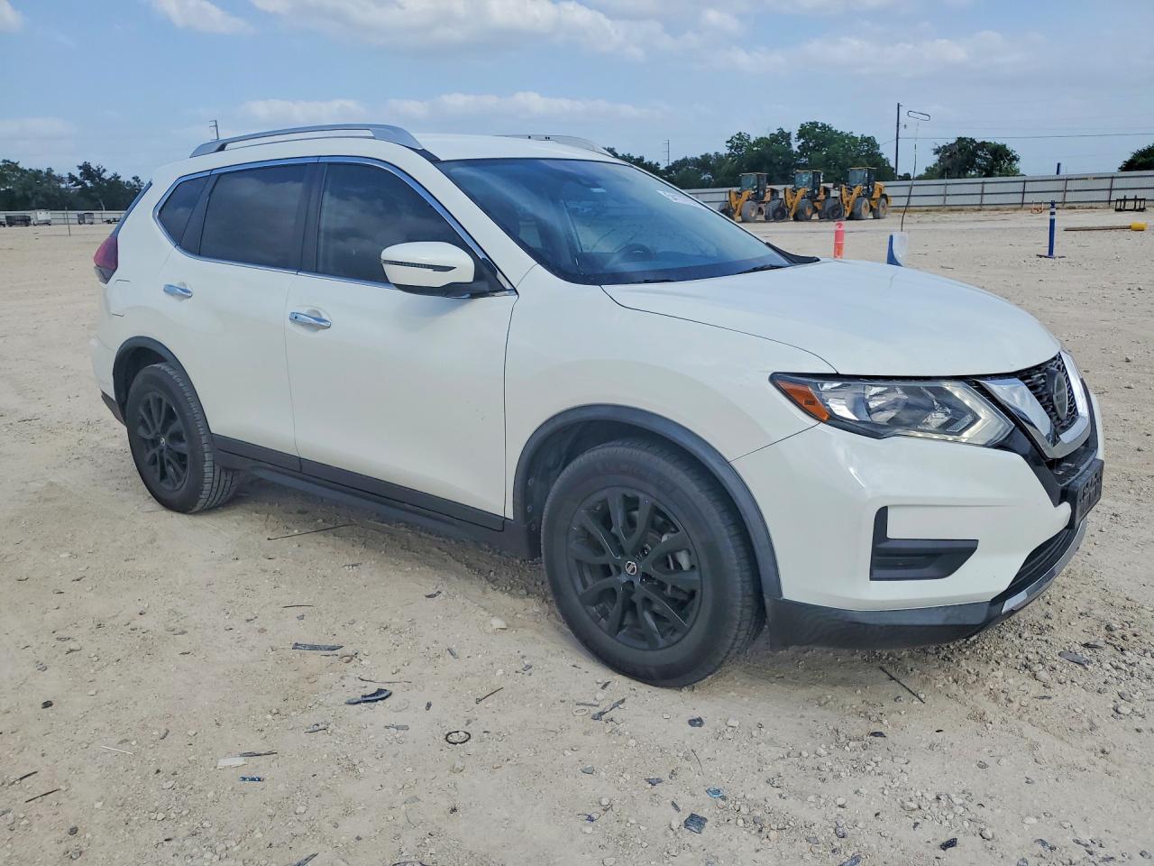 2019 Nissan Rogue Sv White vin: KNMAT2MT2KP512817