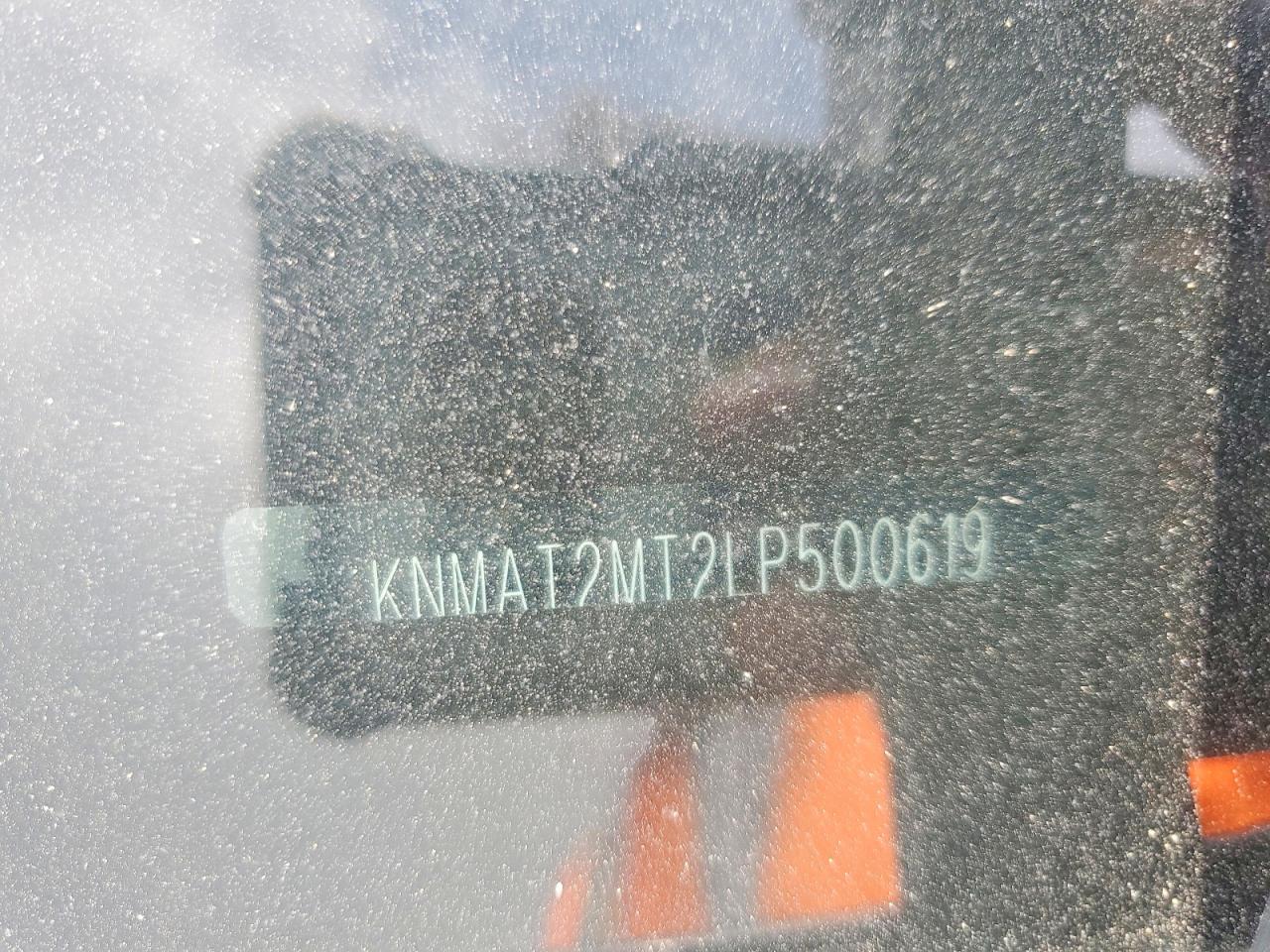 2020 Nissan Rogue S Silver vin: KNMAT2MT2LP500619