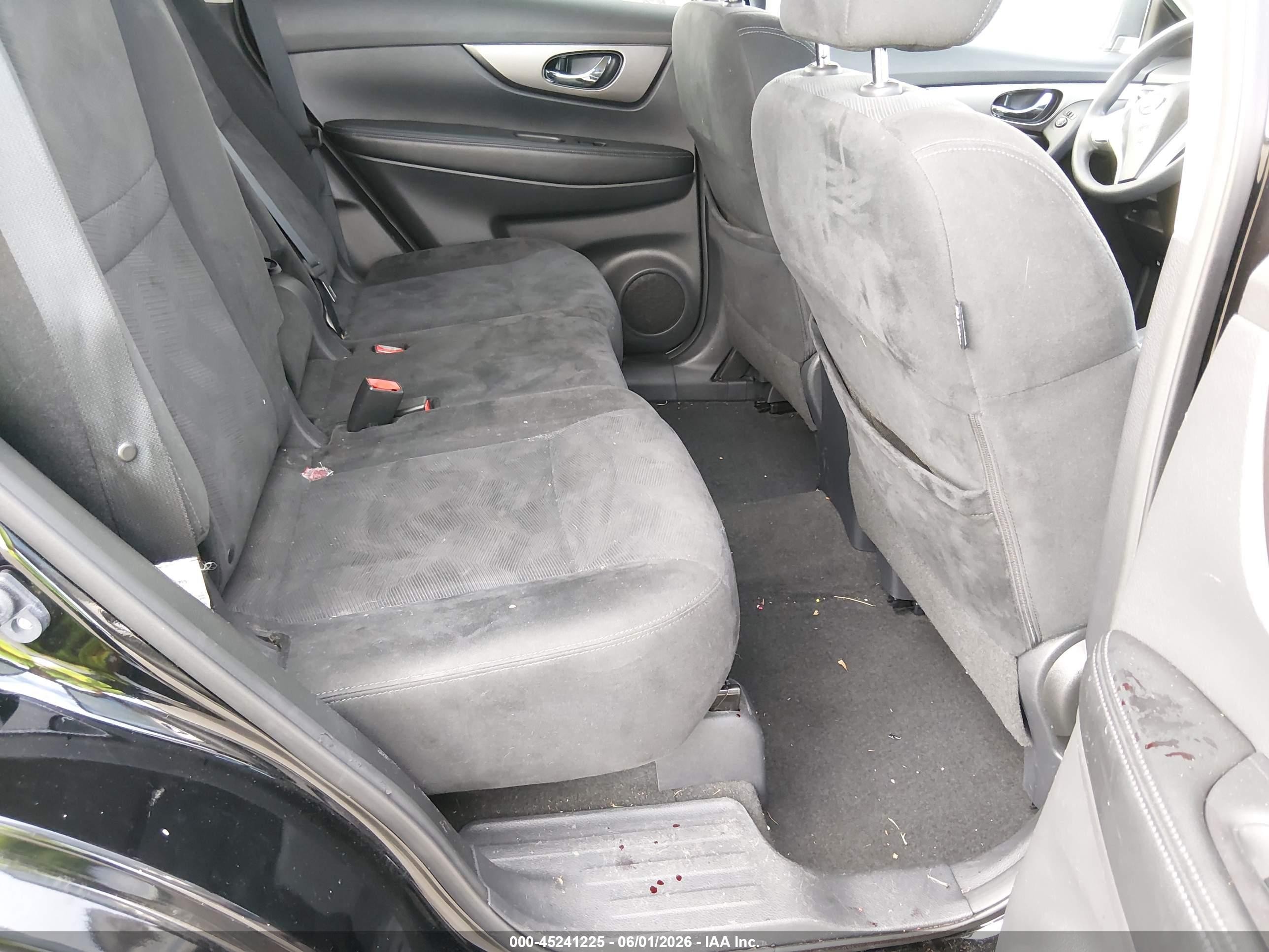 2015 Nissan Rogue Sv Black vin: KNMAT2MT3FP504487