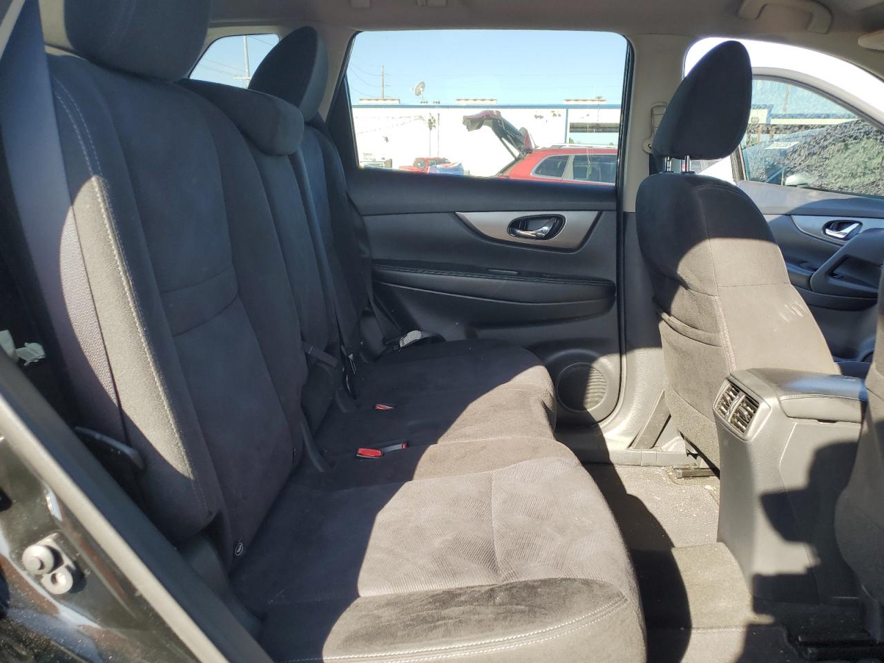 2015 Nissan Rogue S Black vin: KNMAT2MT3FP529678