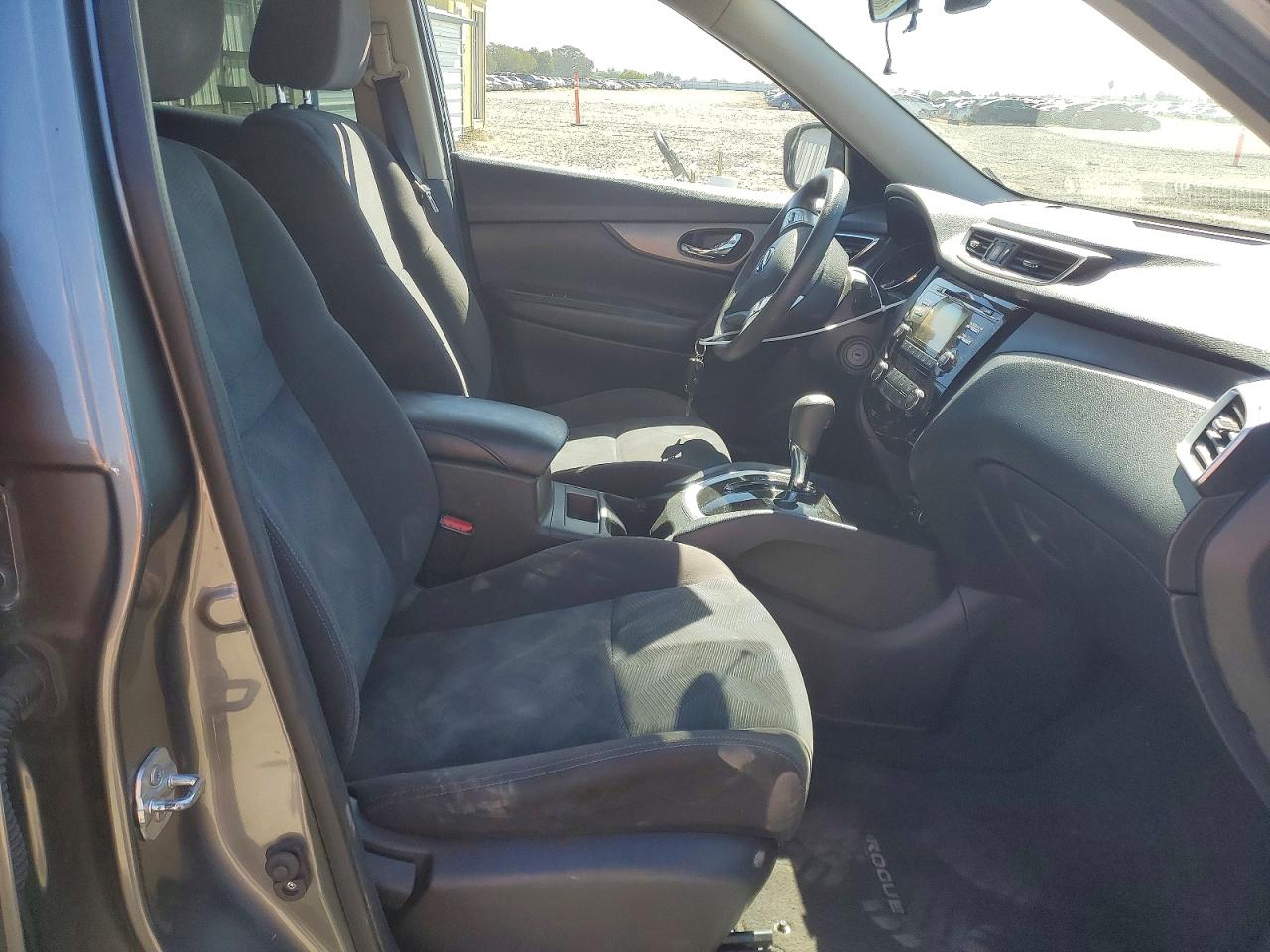 2015 Nissan Rogue S Gray vin: KNMAT2MT3FP535027