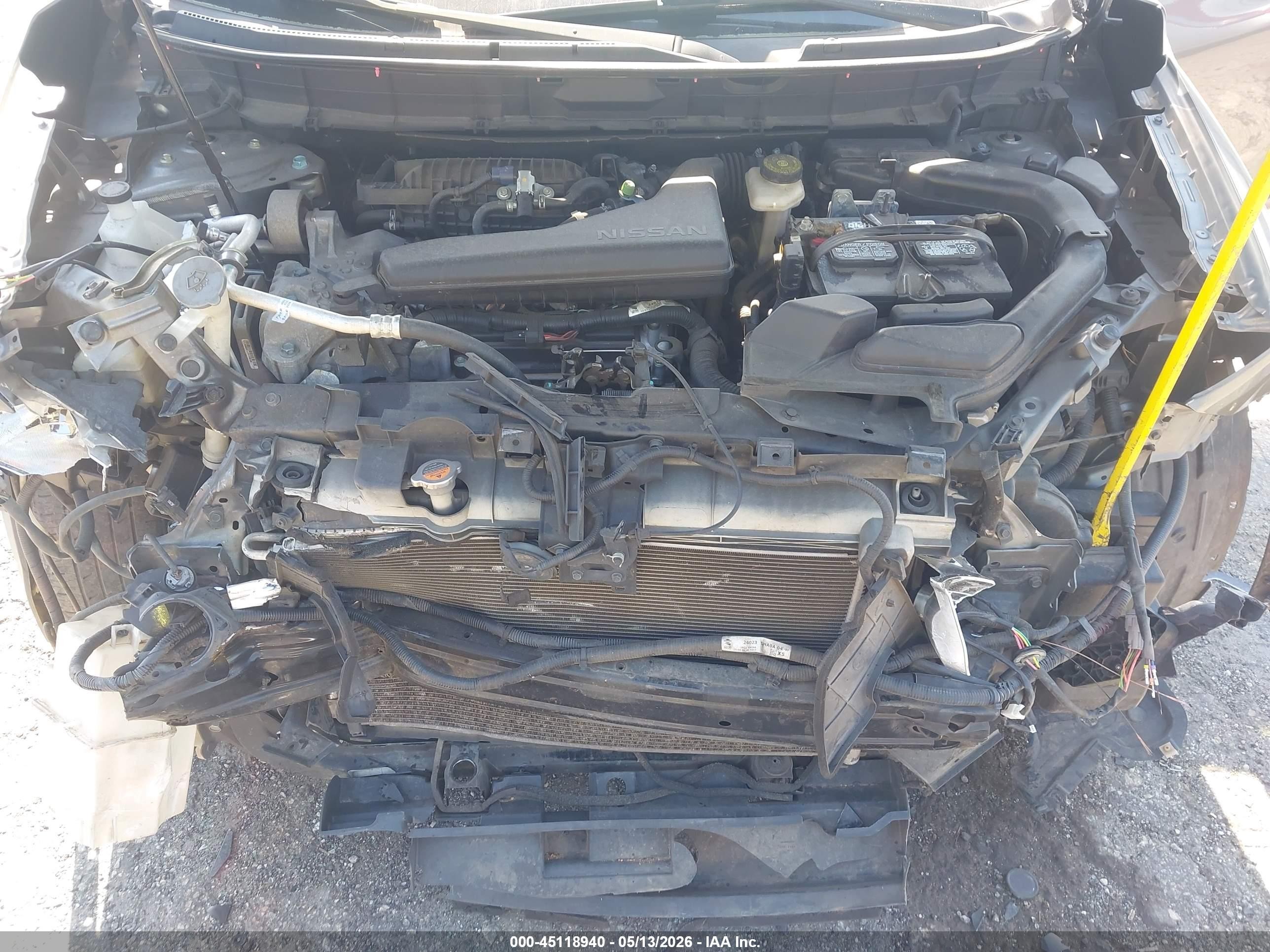2015 Nissan Rogue S Gray vin: KNMAT2MT3FP557819