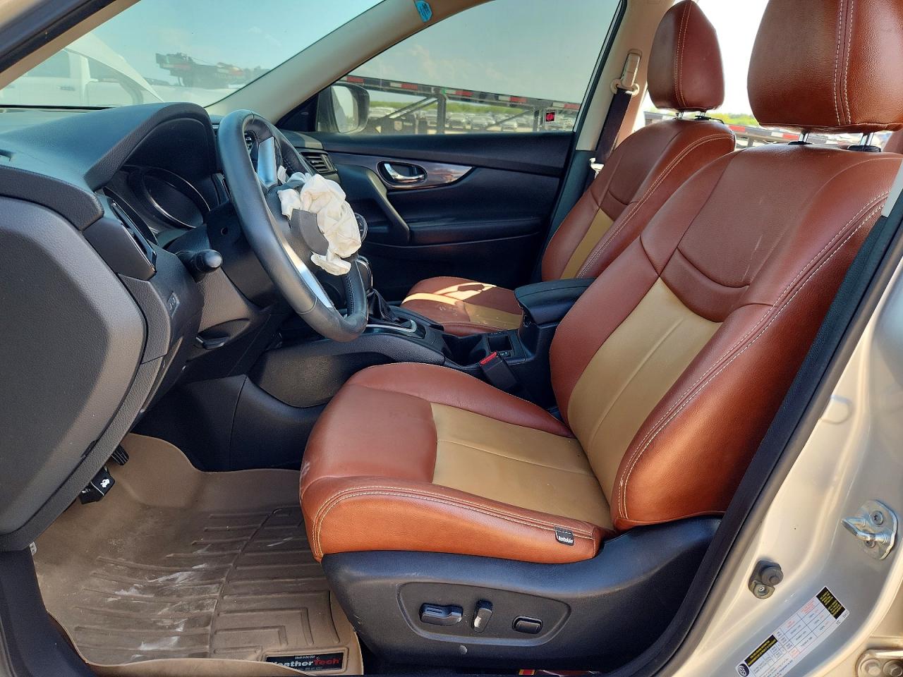 2017 Nissan Rogue Sv Серебряный vin: KNMAT2MT3HP583839