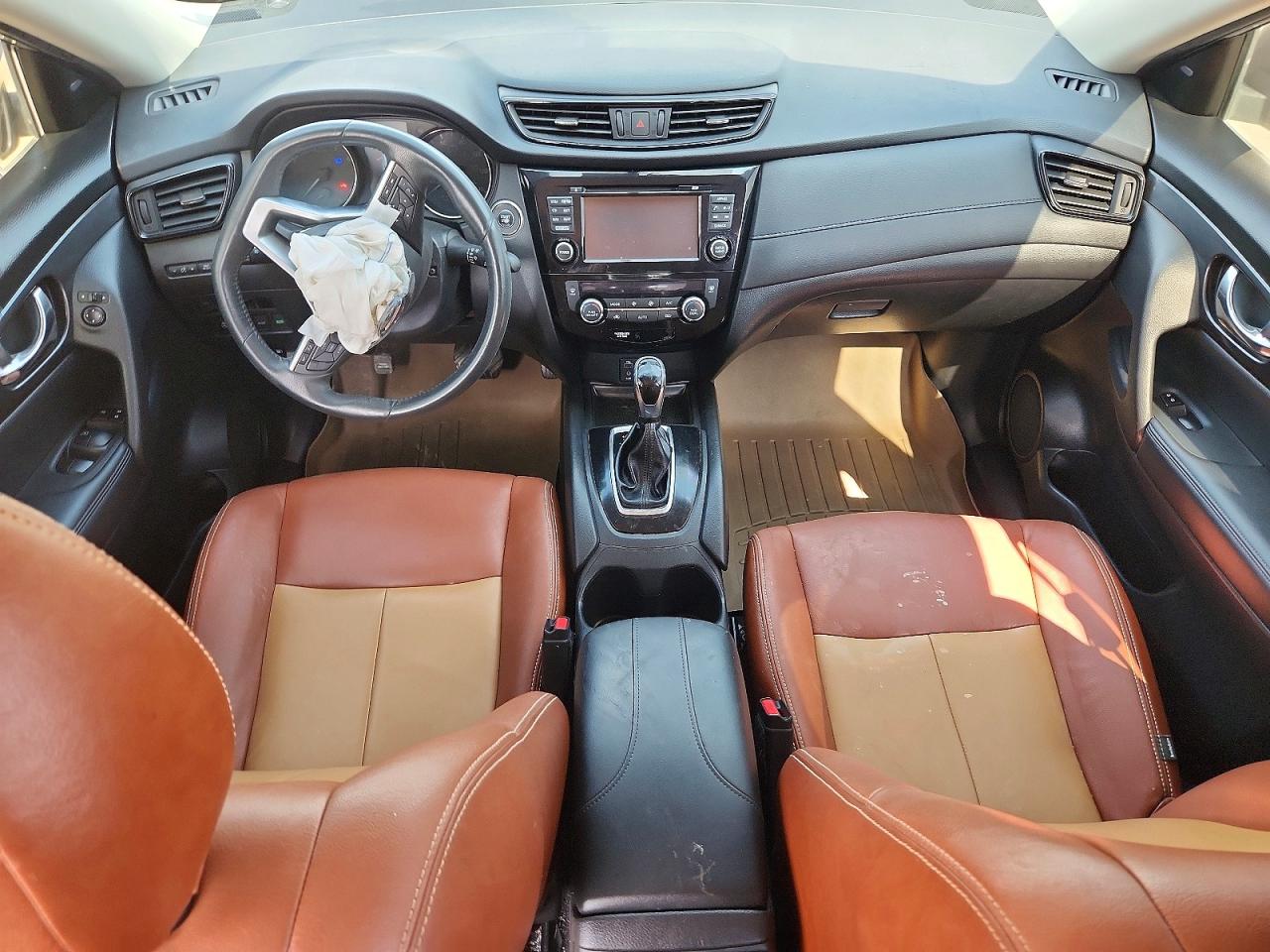 2017 Nissan Rogue Sv Серебряный vin: KNMAT2MT3HP583839
