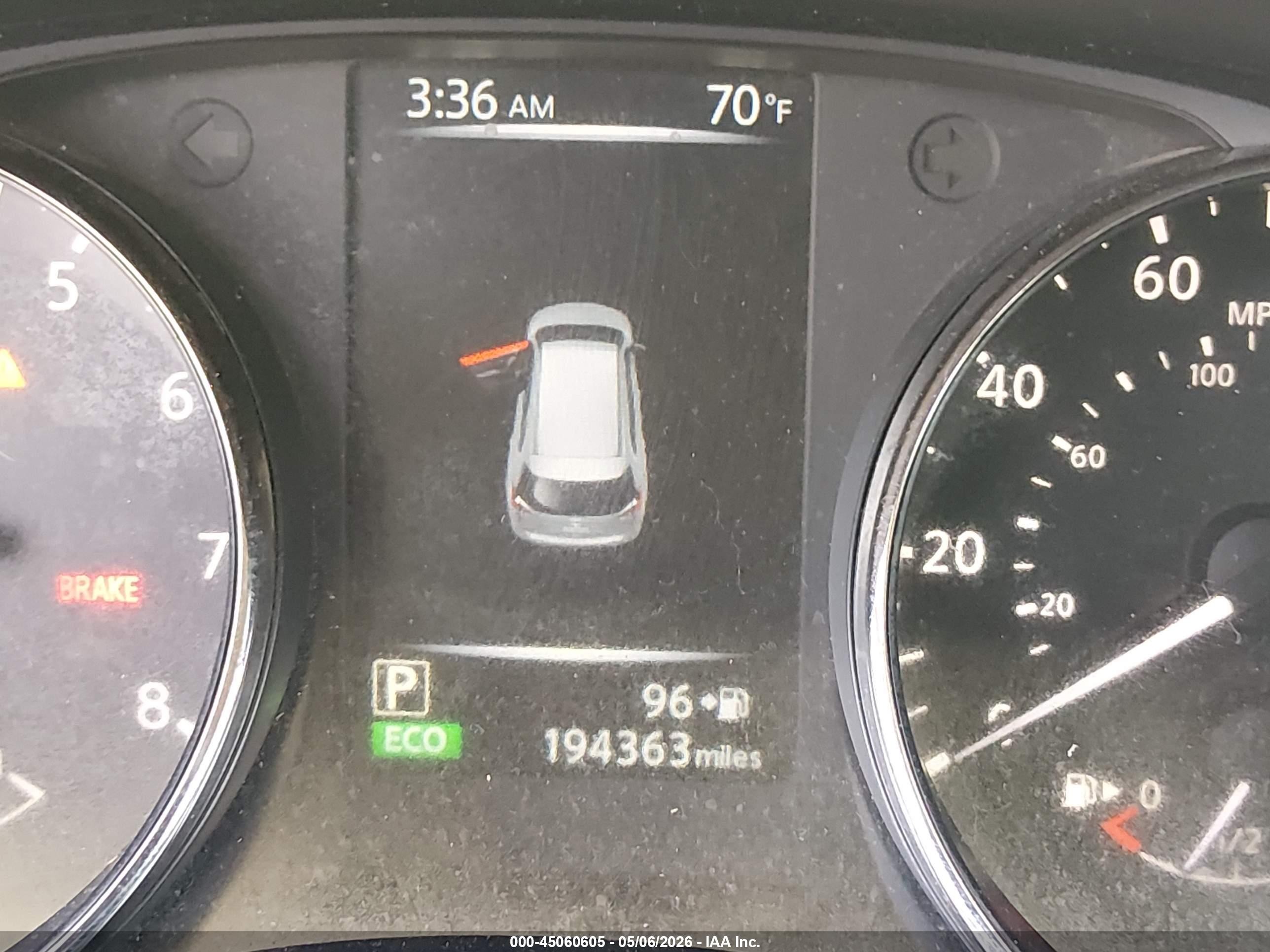 2017 Nissan Rogue Sv Серый vin: KNMAT2MT3HP608853