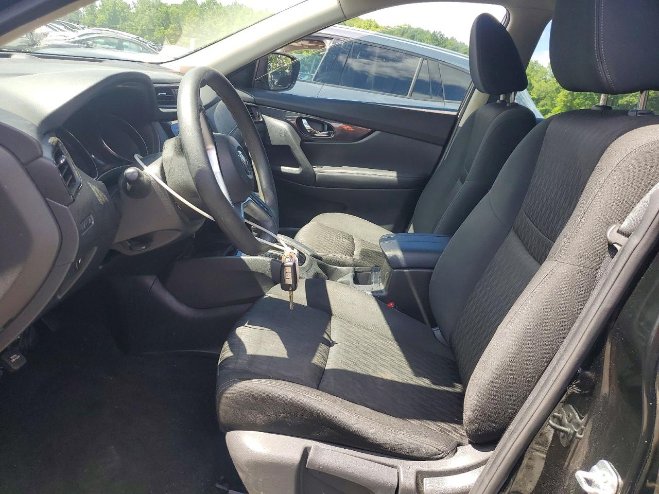 2018 Nissan Rogue S Черный vin: KNMAT2MT3JP598010