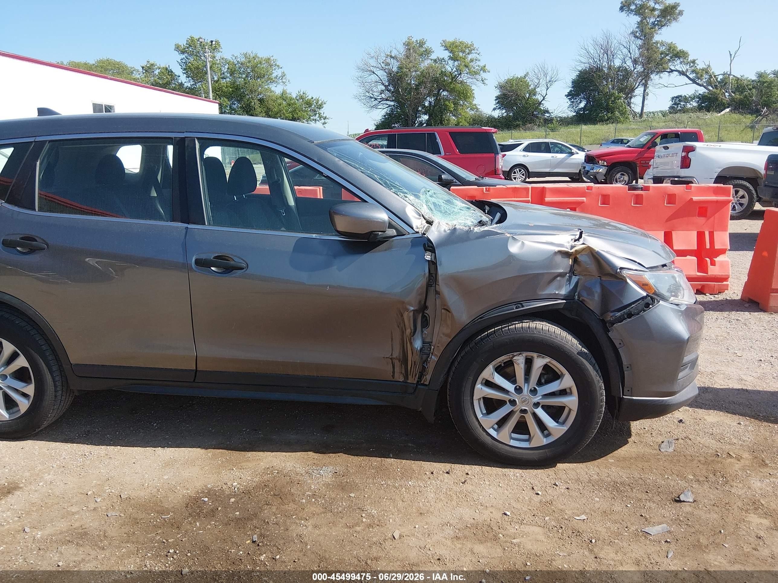 2019 Nissan Rogue S Gray vin: KNMAT2MT3KP549245