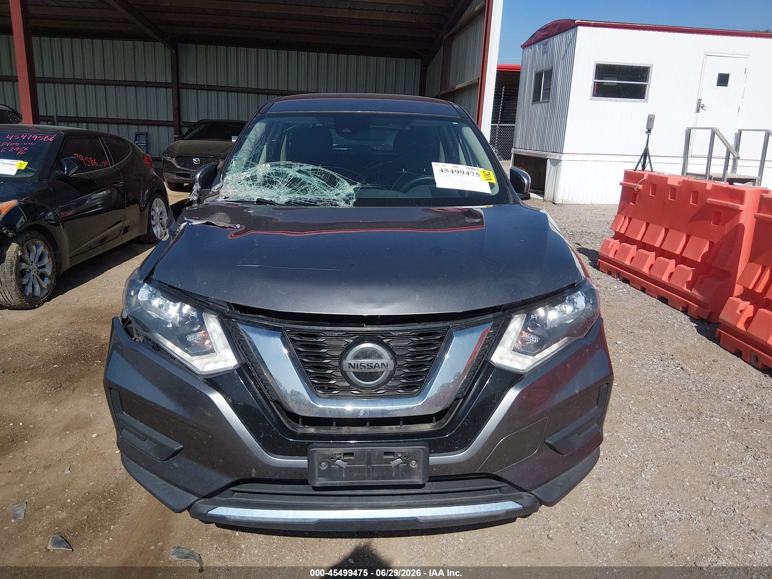 2019 Nissan Rogue S Gray vin: KNMAT2MT3KP549245