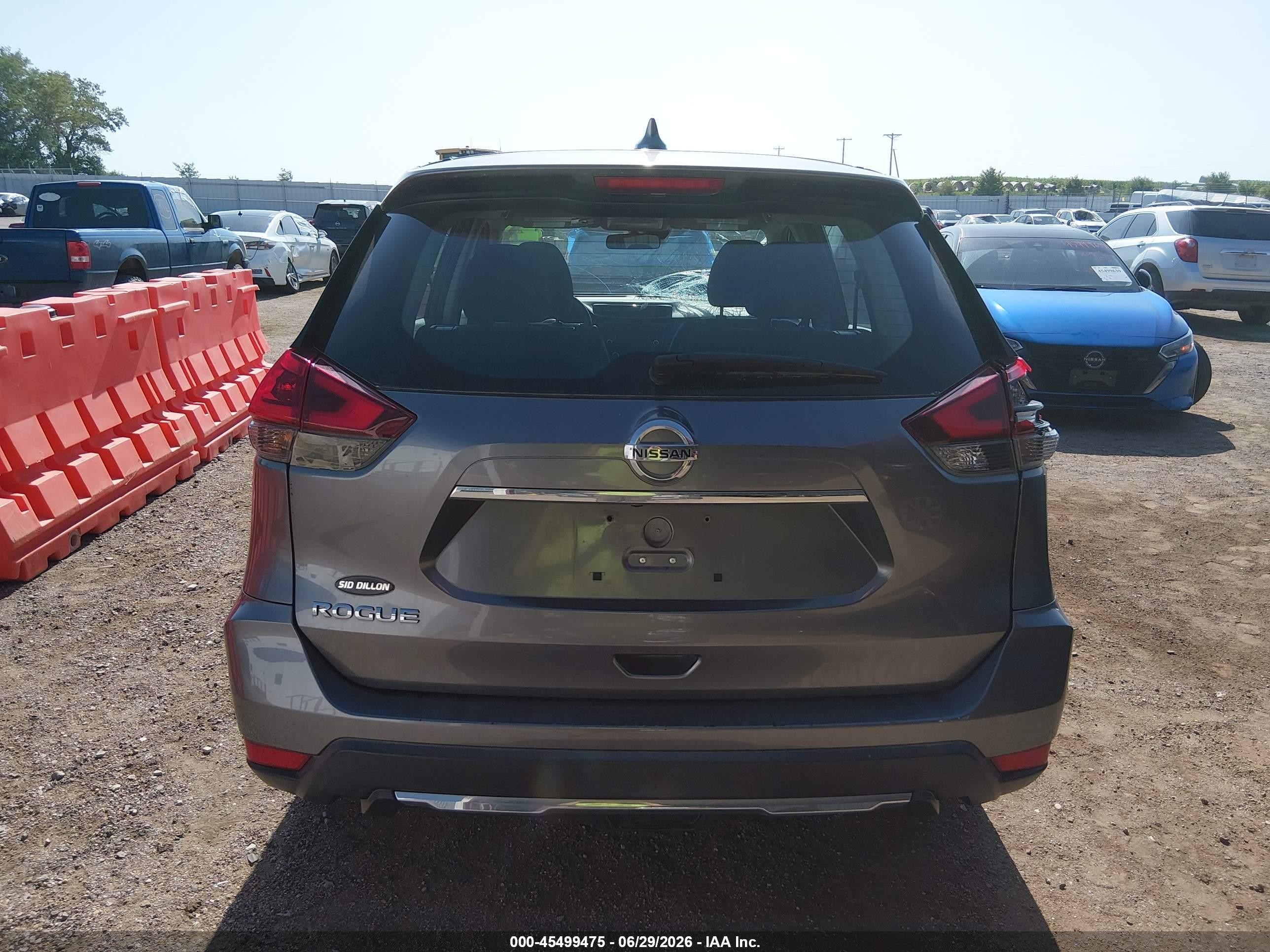 2019 Nissan Rogue S Gray vin: KNMAT2MT3KP549245