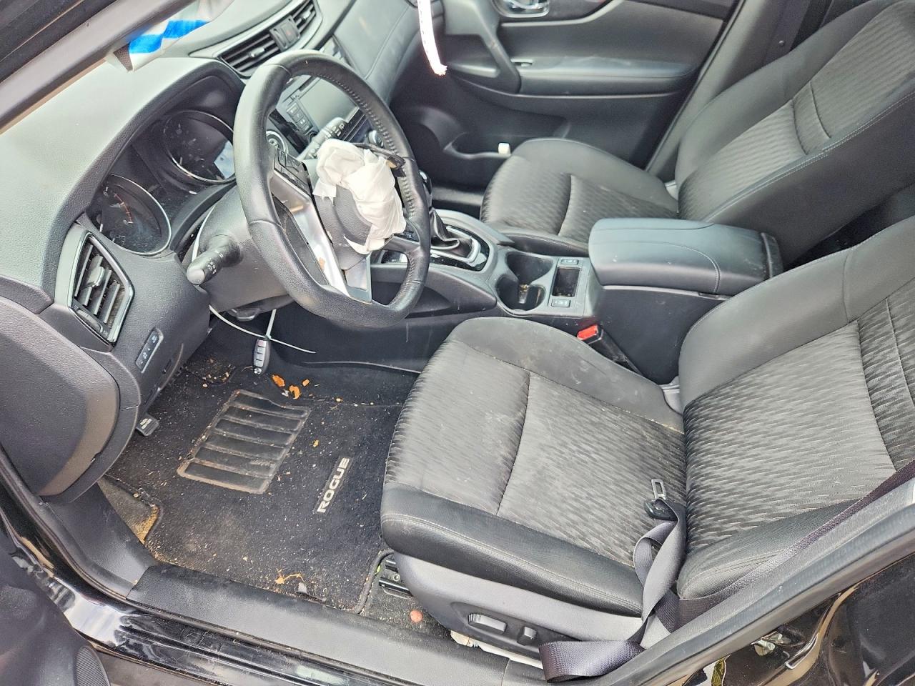2019 Nissan Rogue Sv Black vin: KNMAT2MT3KP557829
