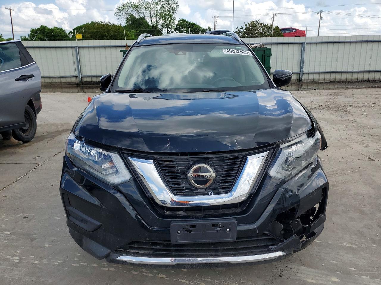 2019 Nissan Rogue Sv Black vin: KNMAT2MT3KP557829