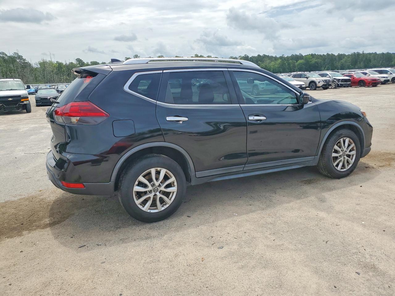 2020 Nissan Rogue Sv Black vin: KNMAT2MT3LP507417