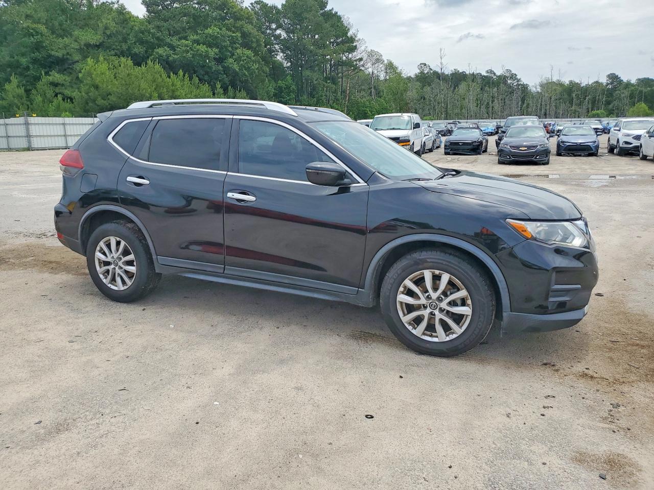 2020 Nissan Rogue Sv Black vin: KNMAT2MT3LP507417