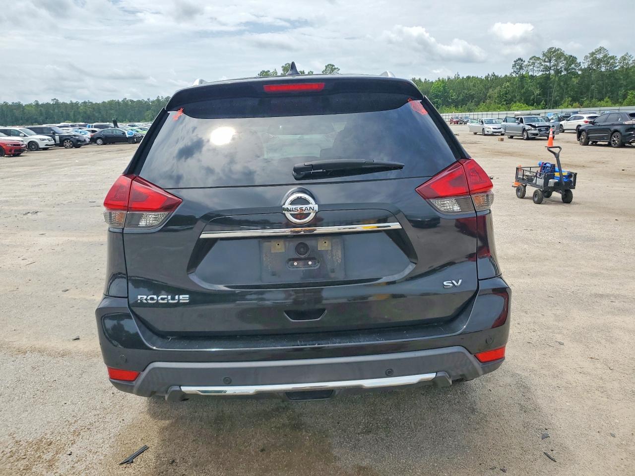 2020 Nissan Rogue Sv Black vin: KNMAT2MT3LP507417