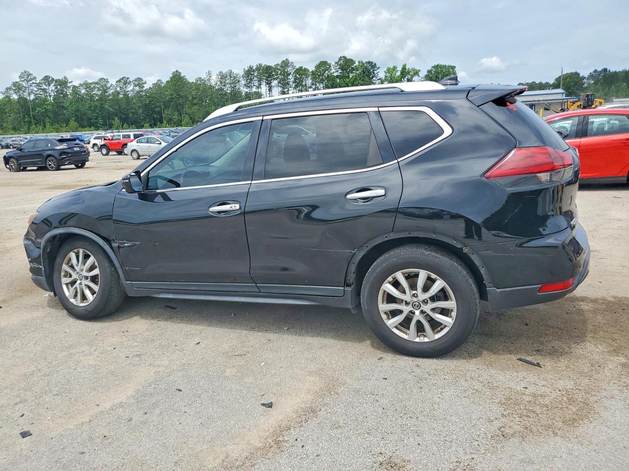 2020 Nissan Rogue Sv Black vin: KNMAT2MT3LP507417