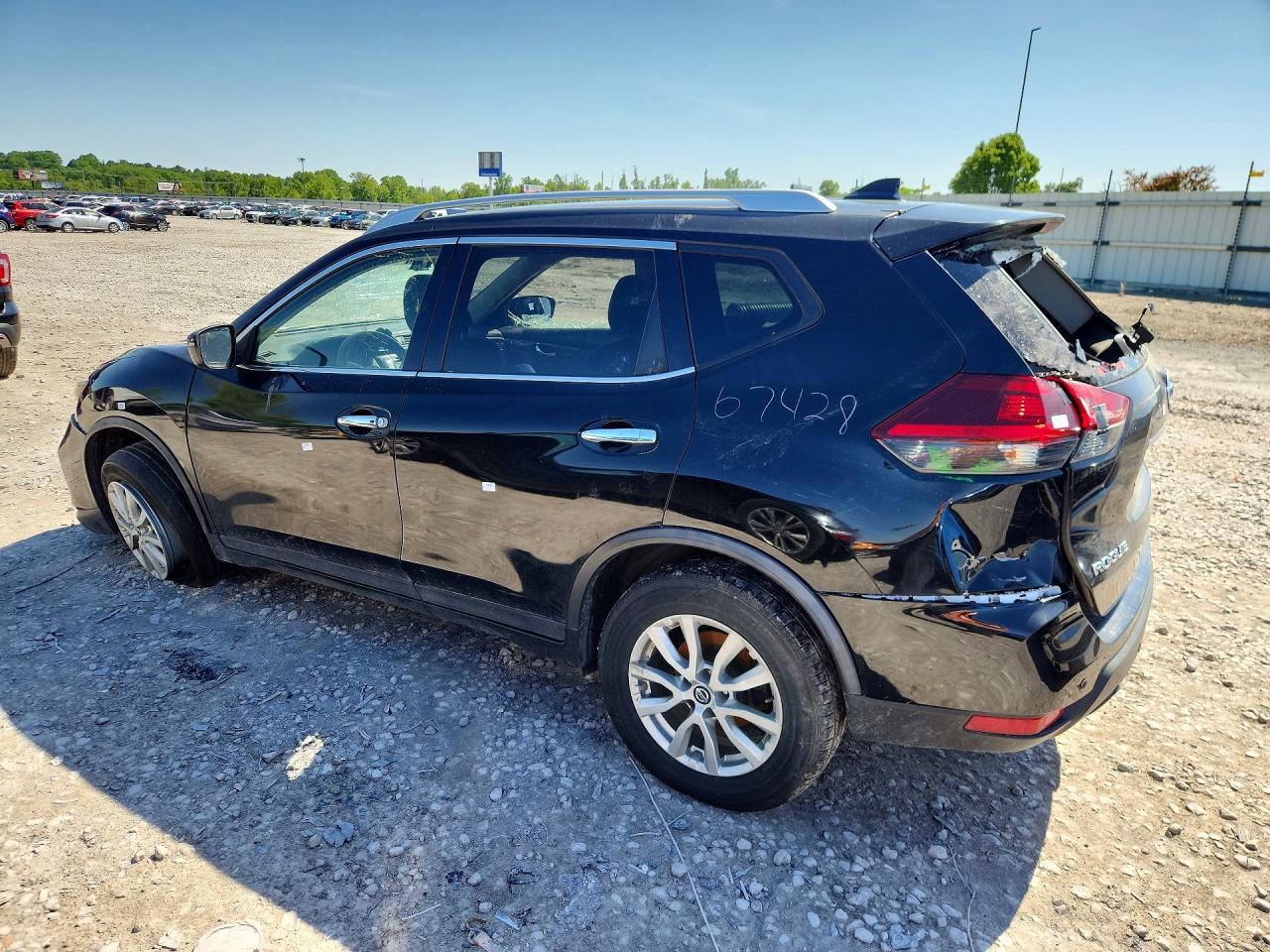 2020 Nissan Rogue Sv Black vin: KNMAT2MT3LP514349