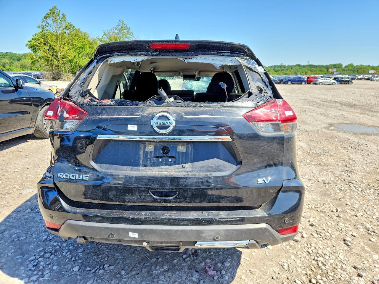 2020 Nissan Rogue Sv Black vin: KNMAT2MT3LP514349